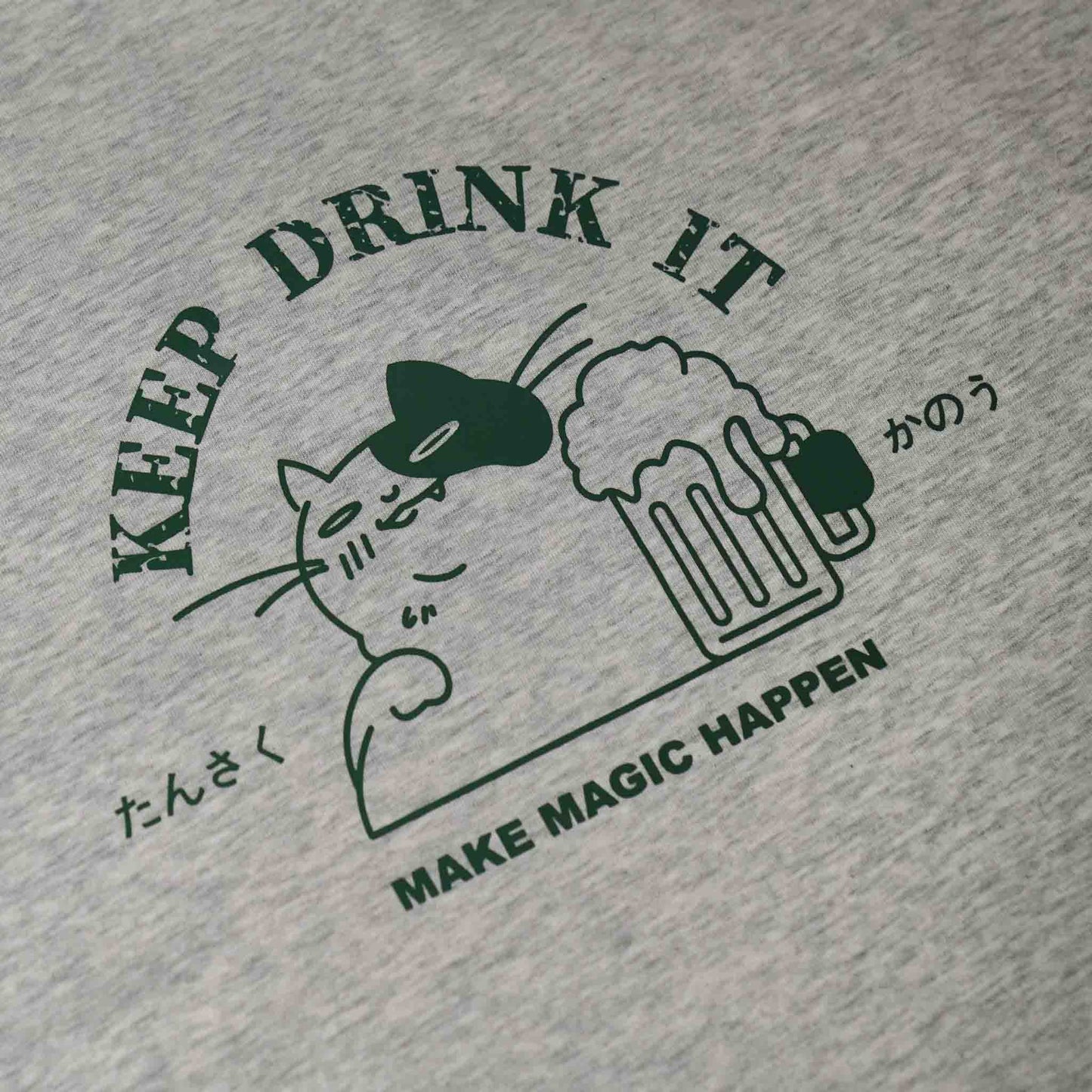 QUEST DRUNK CAT TEE 酒精貓咪TEE