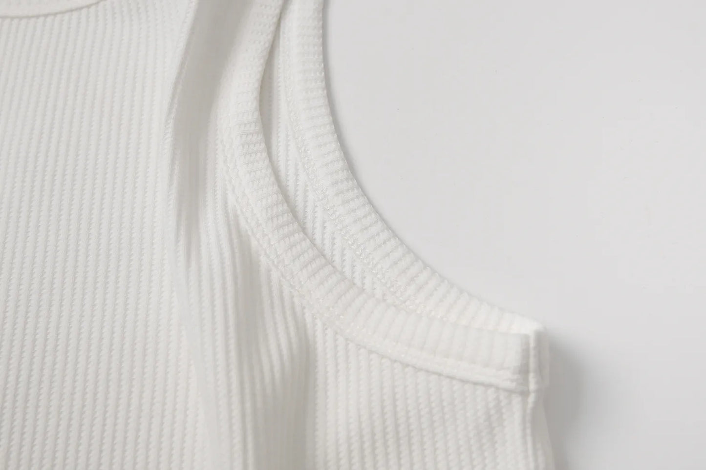 A.A Daily Rib Tank White