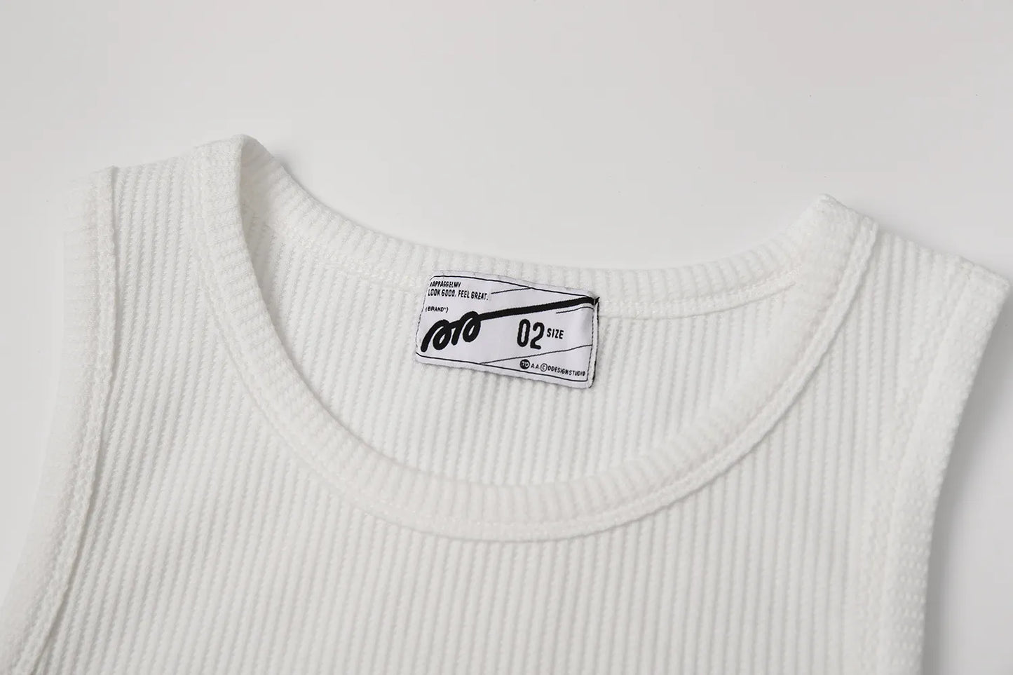 A.A Daily Rib Tank White