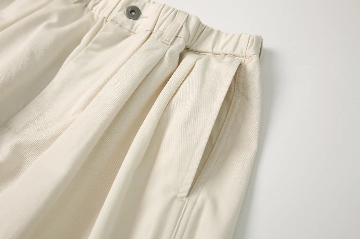 AA Beige White Balloon Pants