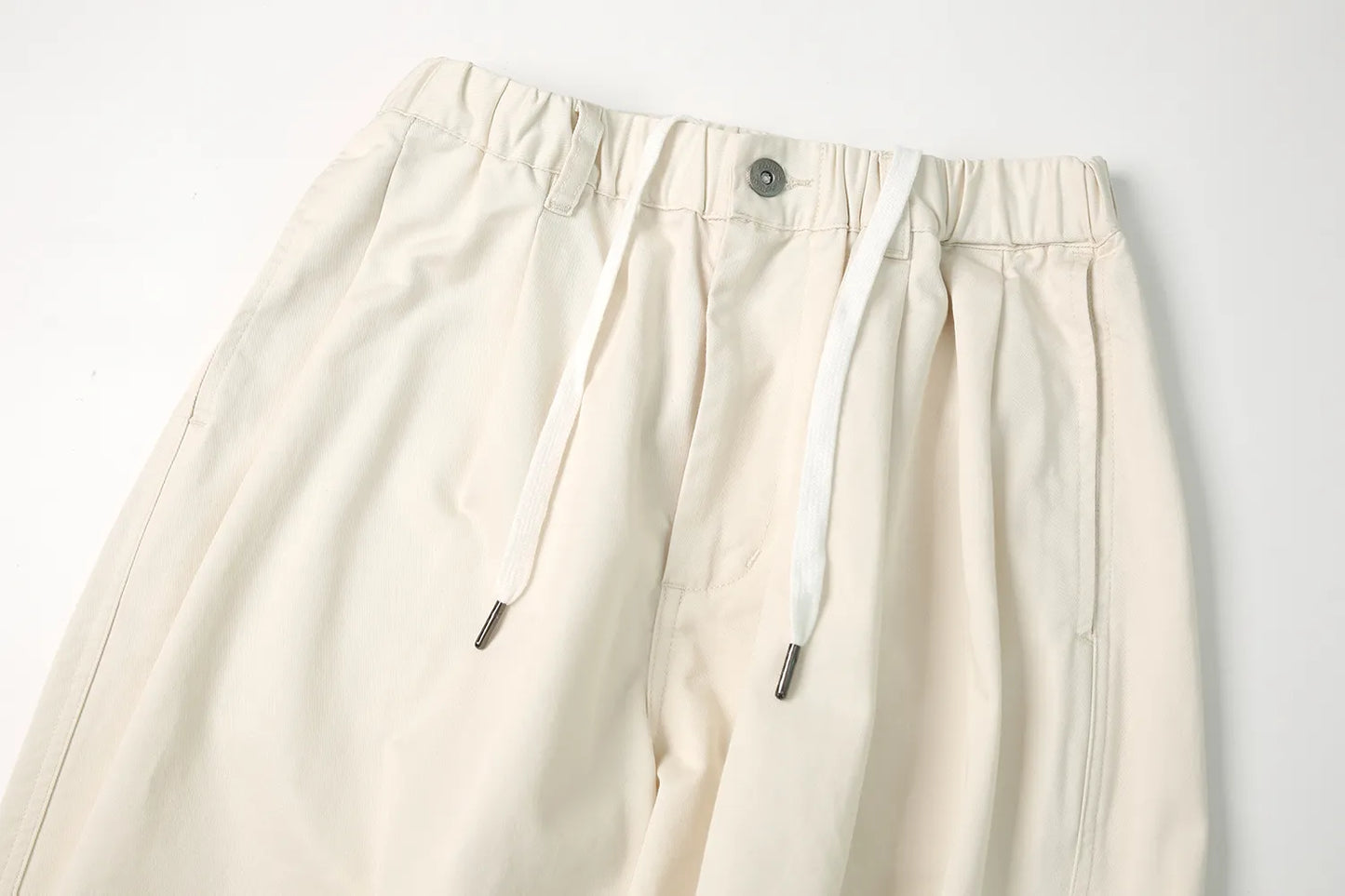 AA Beige White Balloon Pants