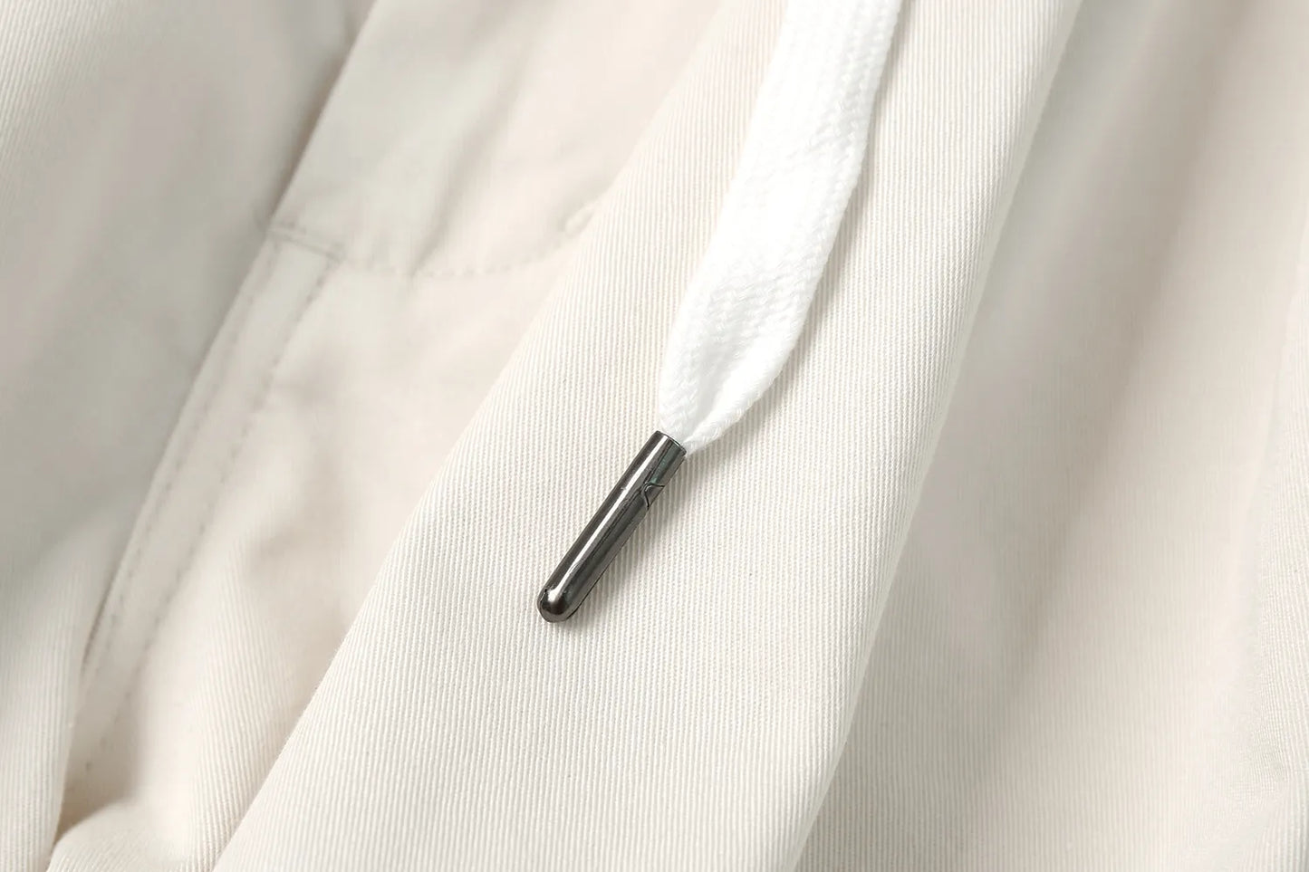 AA Beige White Balloon Pants