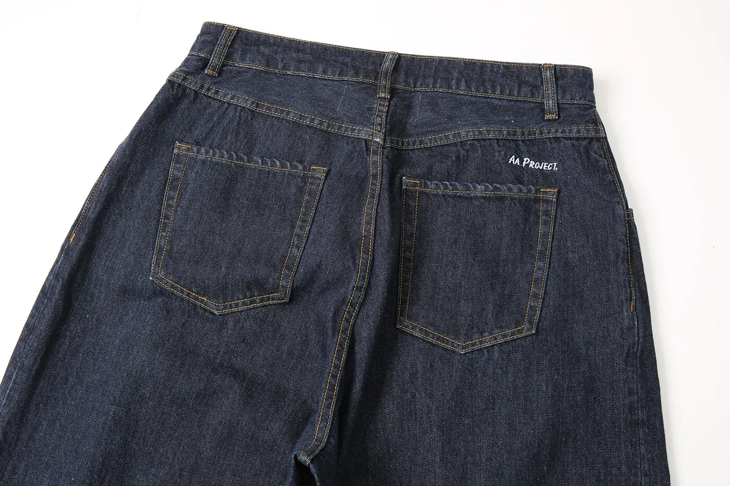 A.A JP Dark Denim Baggy Pants