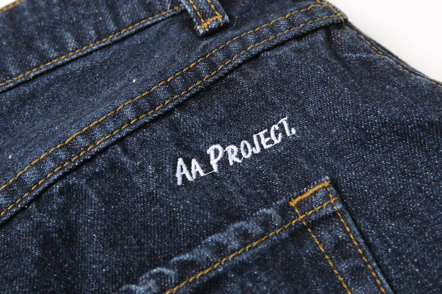 A.A JP Dark Denim Baggy Pants