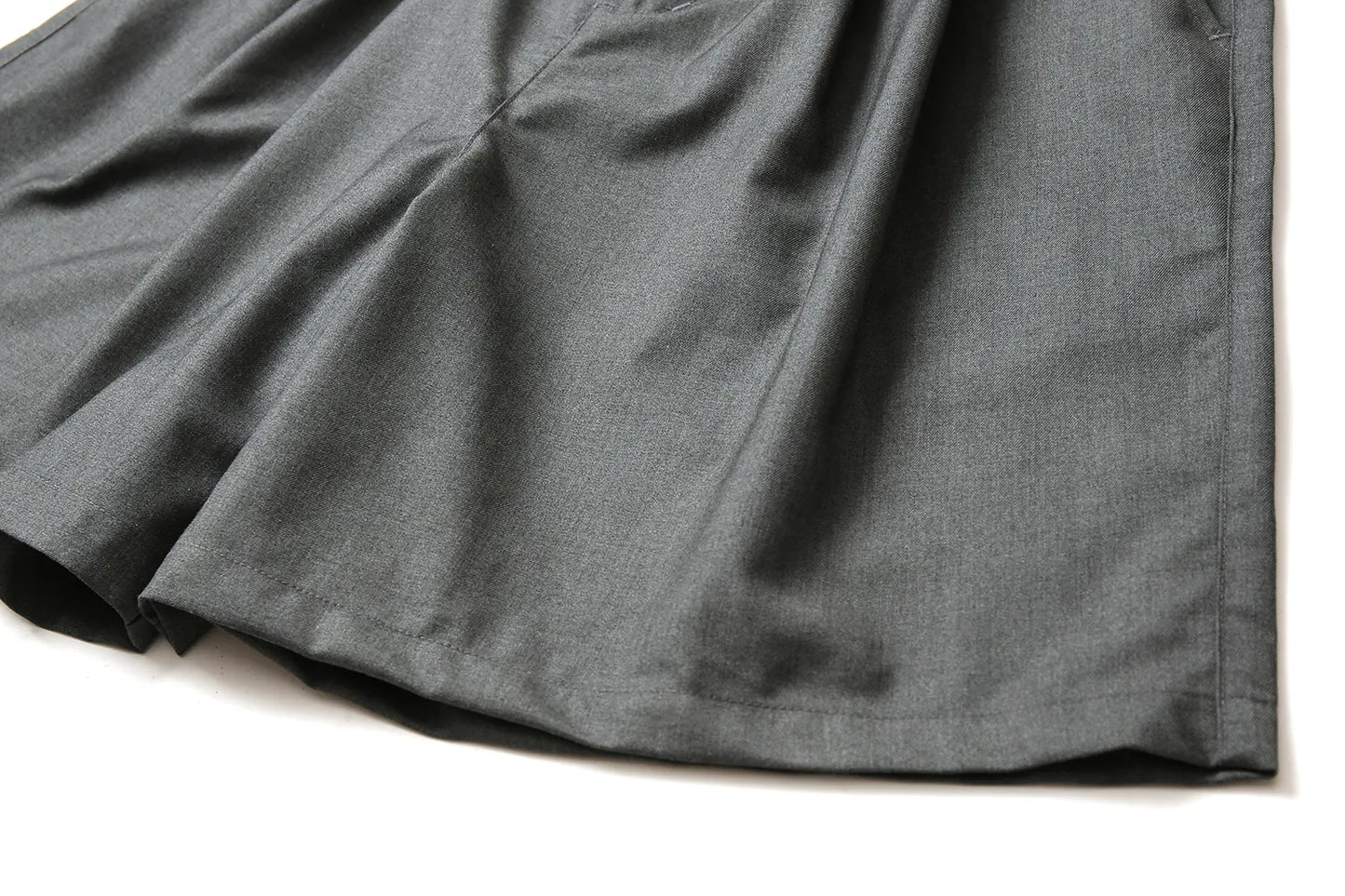 A.A Grey Pleated Shorts