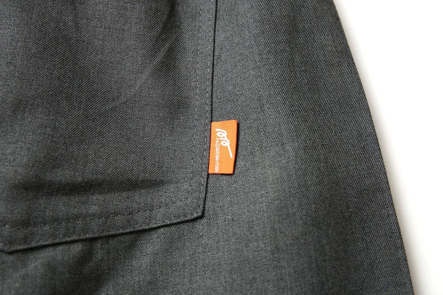 A.A Grey Pleated Shorts