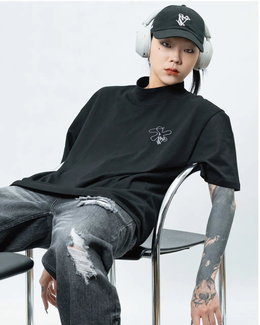 PARALLAX 24 S/S “Doodle A LOGO” Baseball Cap