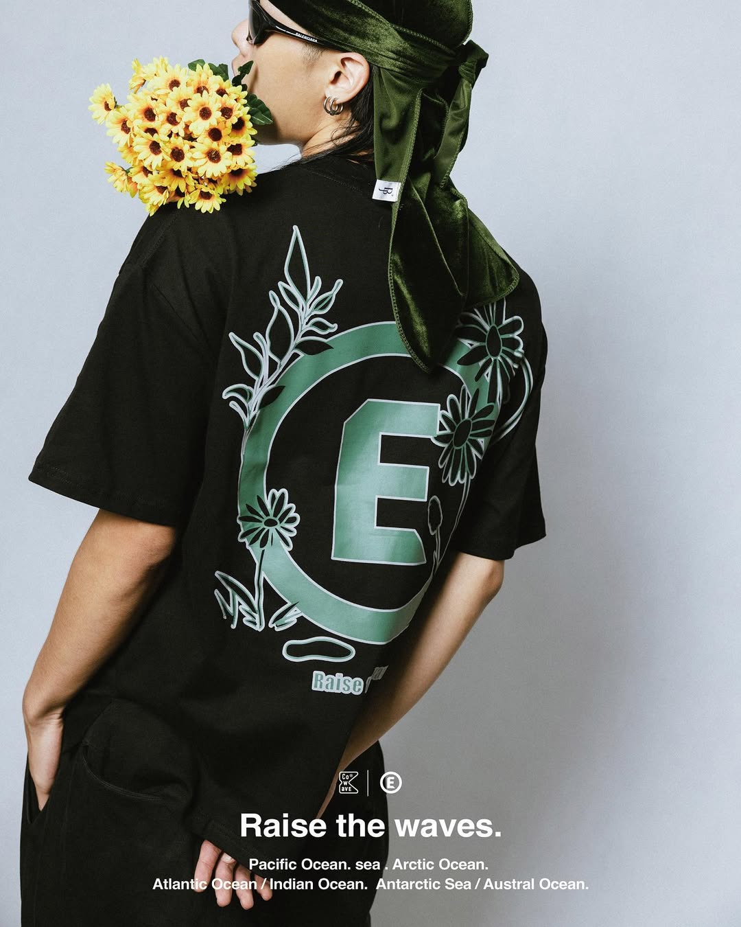 Cowave 2023 Spring & Summer Flower LOGO Tee