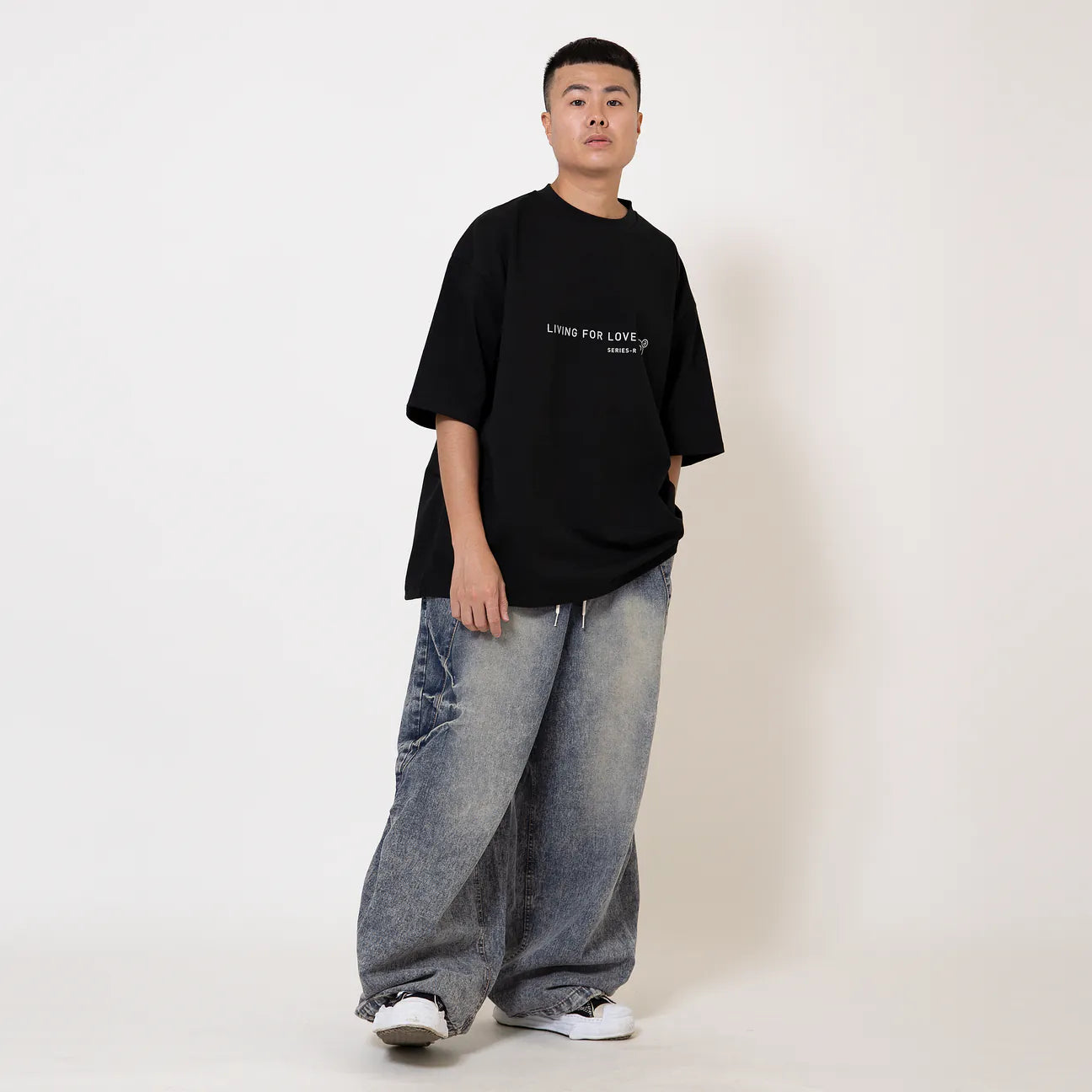 ANST LIVING for LOVE TEE/黑色 AD17.R 882432