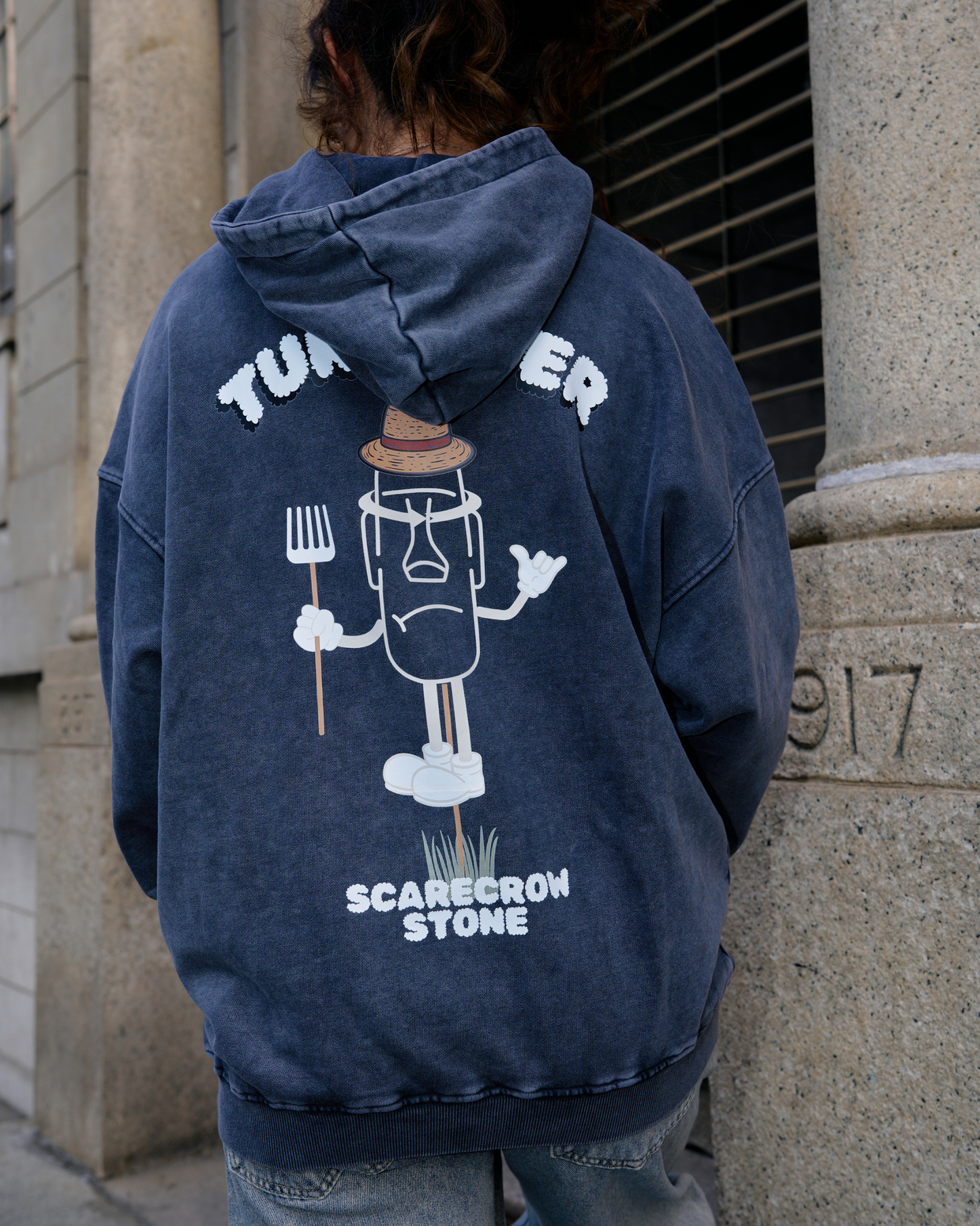 Turnover Scarecrow Stone Hoodie