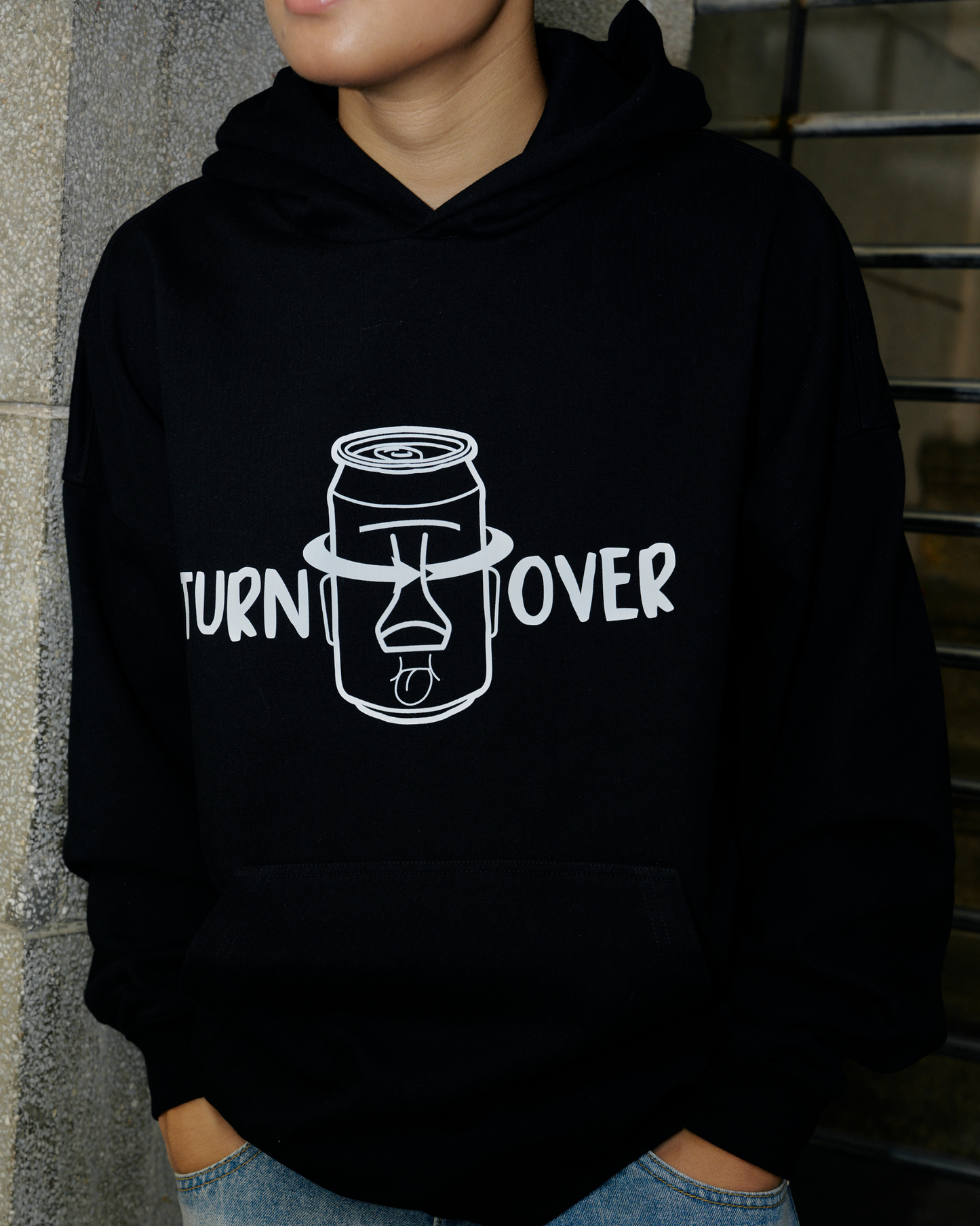 TURNOVER STONE MAN SODA CAN HOODIE