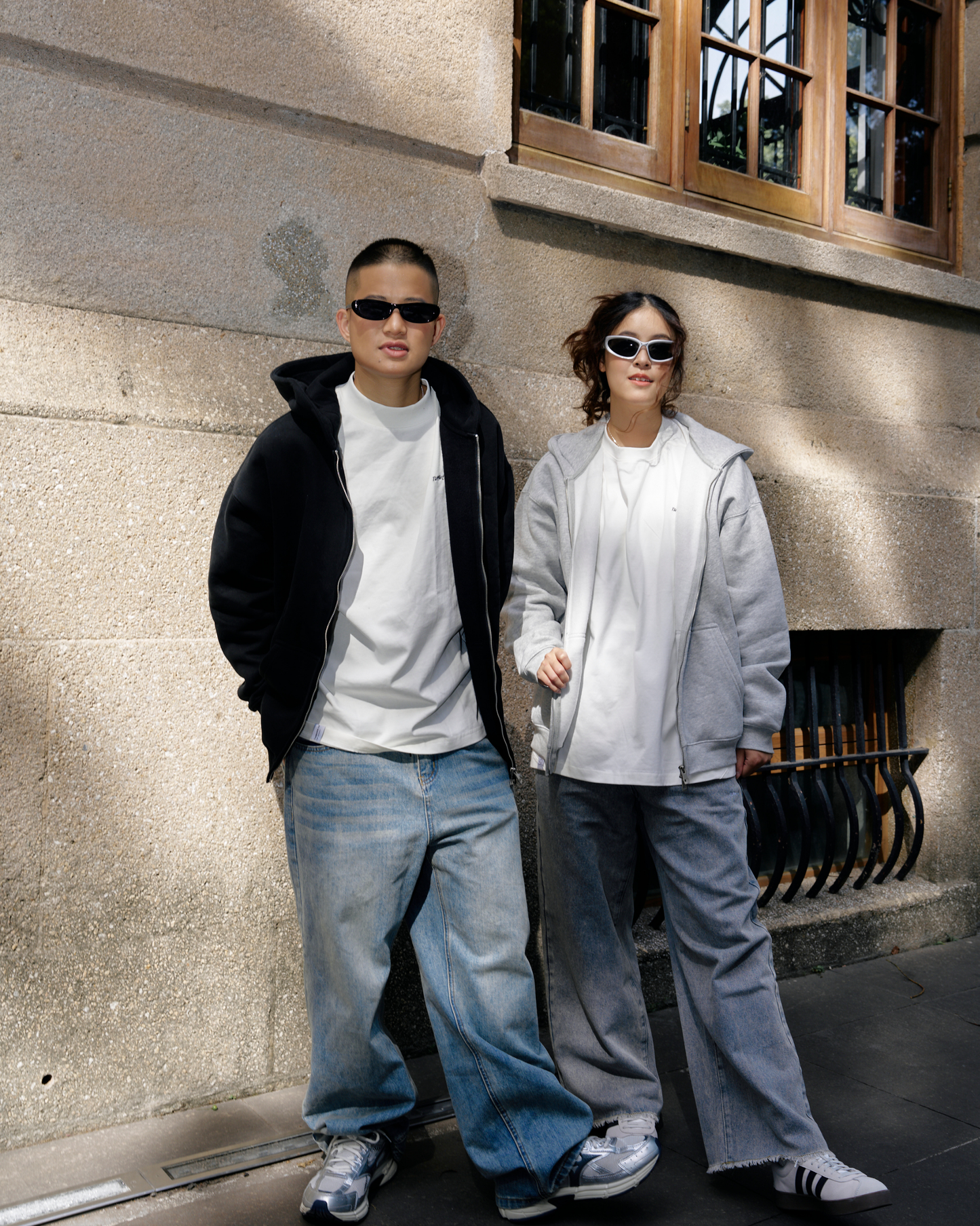 TURNOVER HOODED COTTON JACKET IN 3 COLORS
