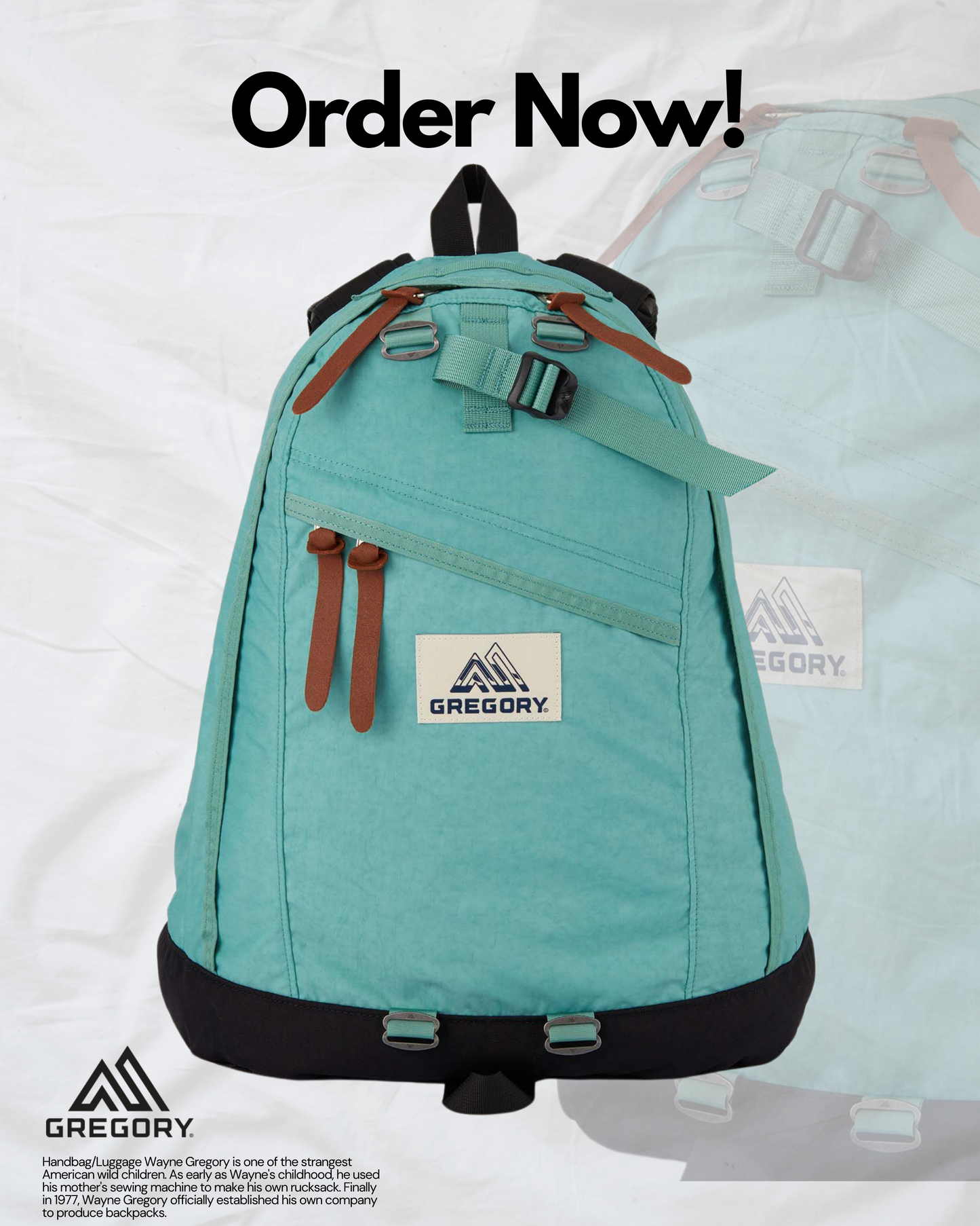 GREGORY CLASSIC DAY OCEAN GREEN 18L / 26L