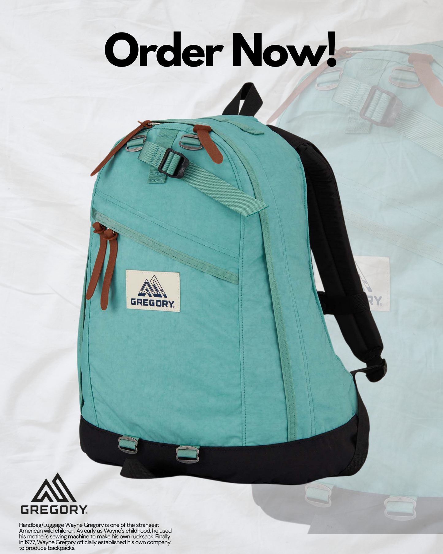 GREGORY CLASSIC DAY OCEAN GREEN 18L / 26L