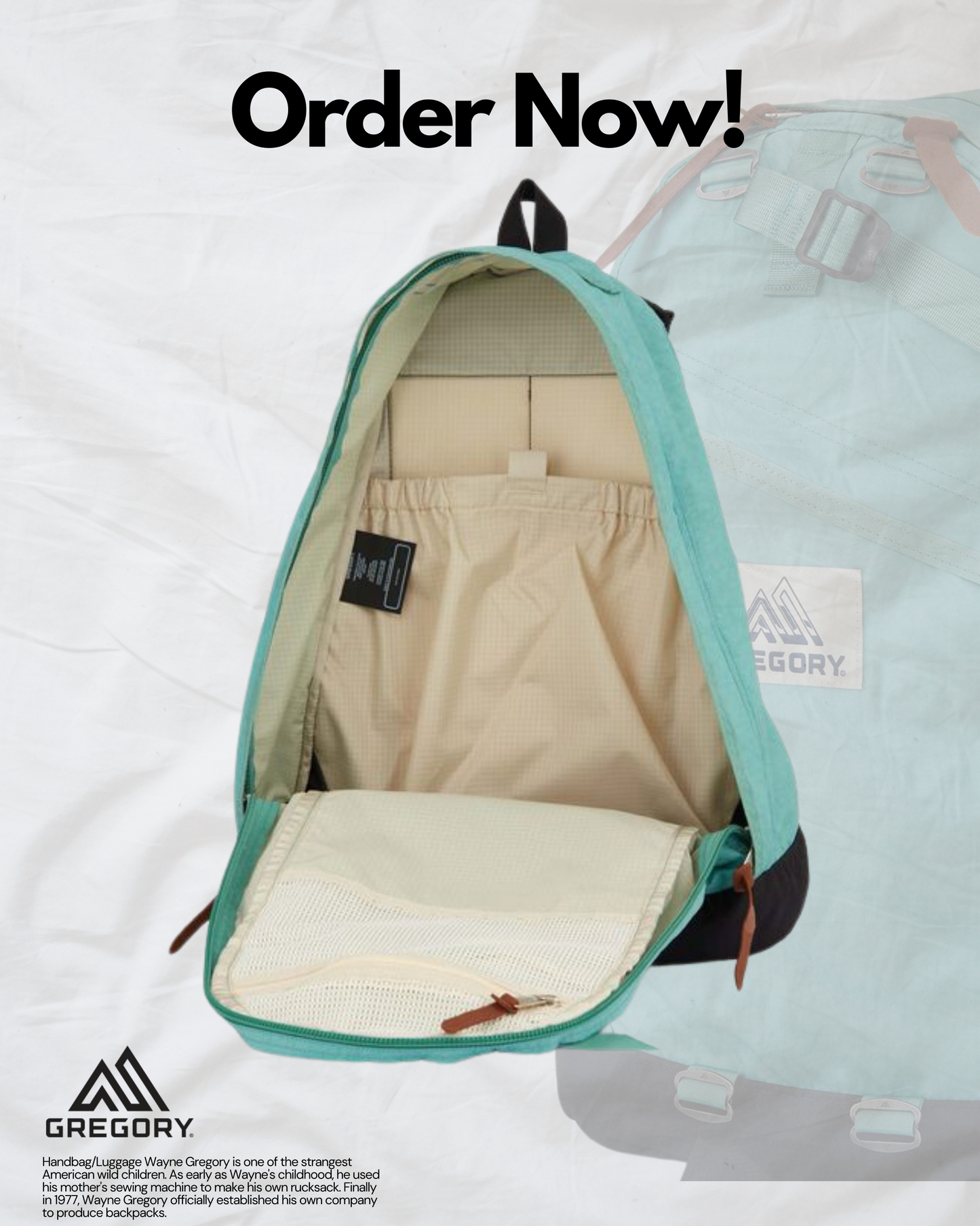 GREGORY CLASSIC DAY OCEAN GREEN 18L / 26L