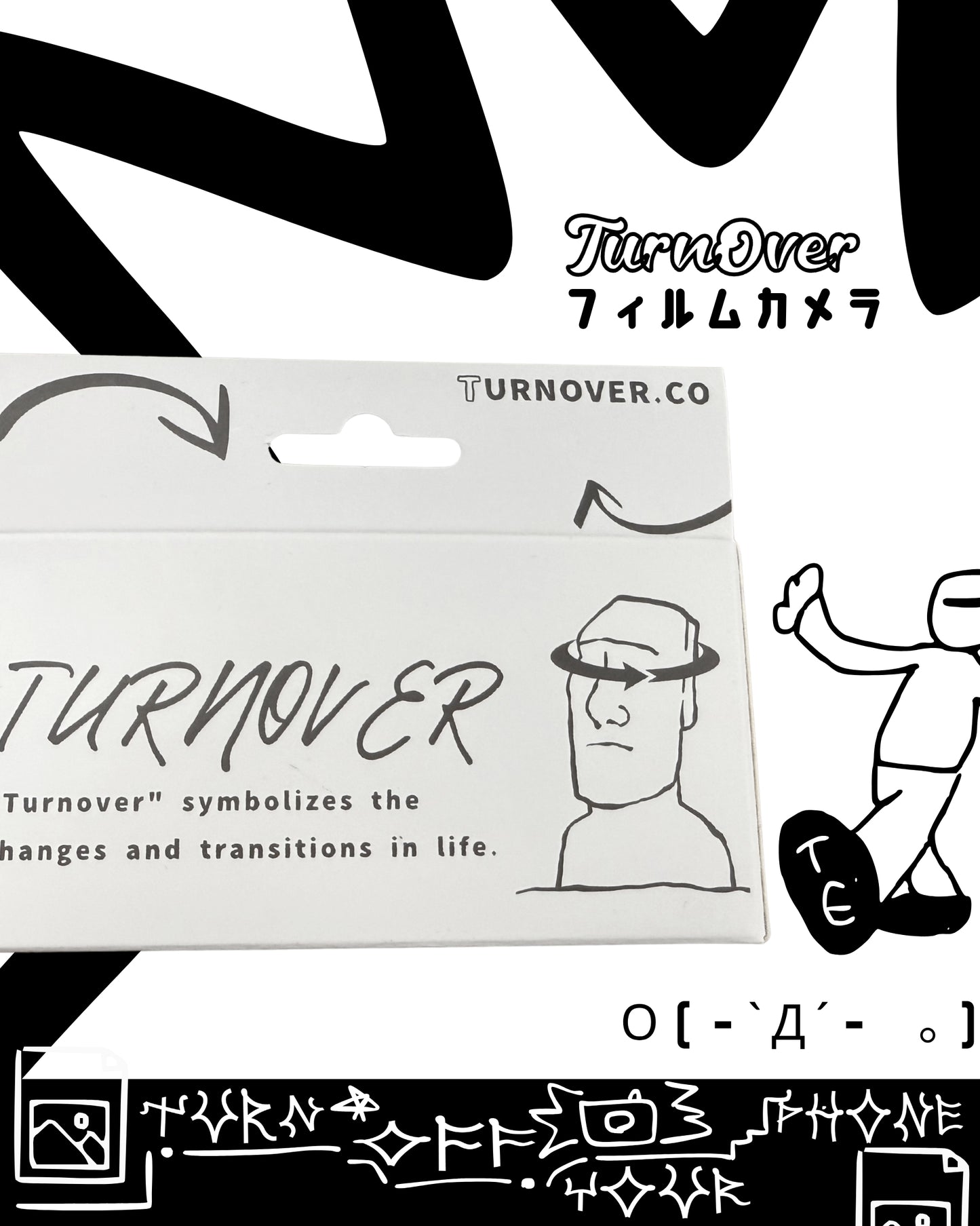 TURNOVER OneShot “一次性菲林相機”