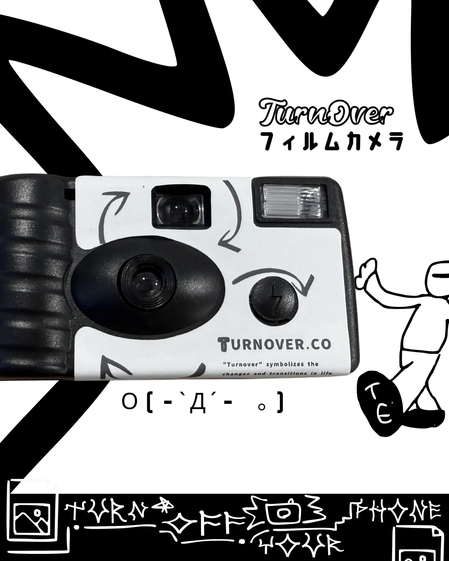 TURNOVER OneShot “一次性菲林相機”