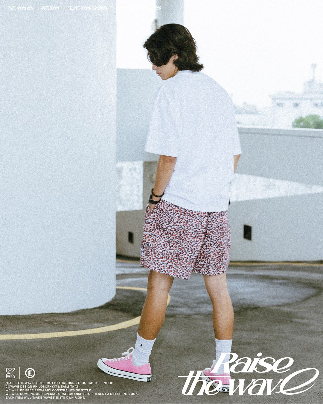 COWAVE 2024 Spring & Summer Leopard print shorts