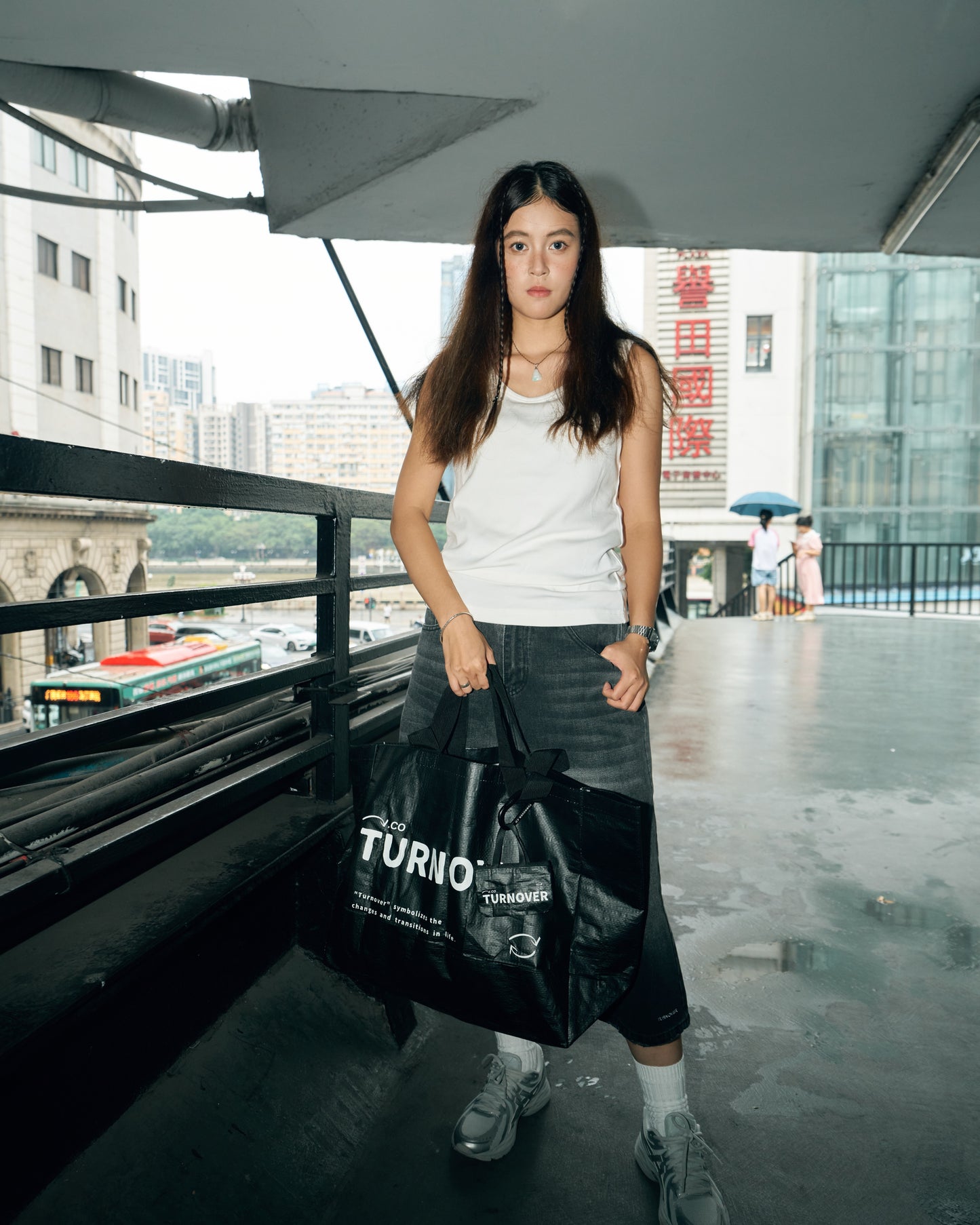TURNOVER TOTE BAG