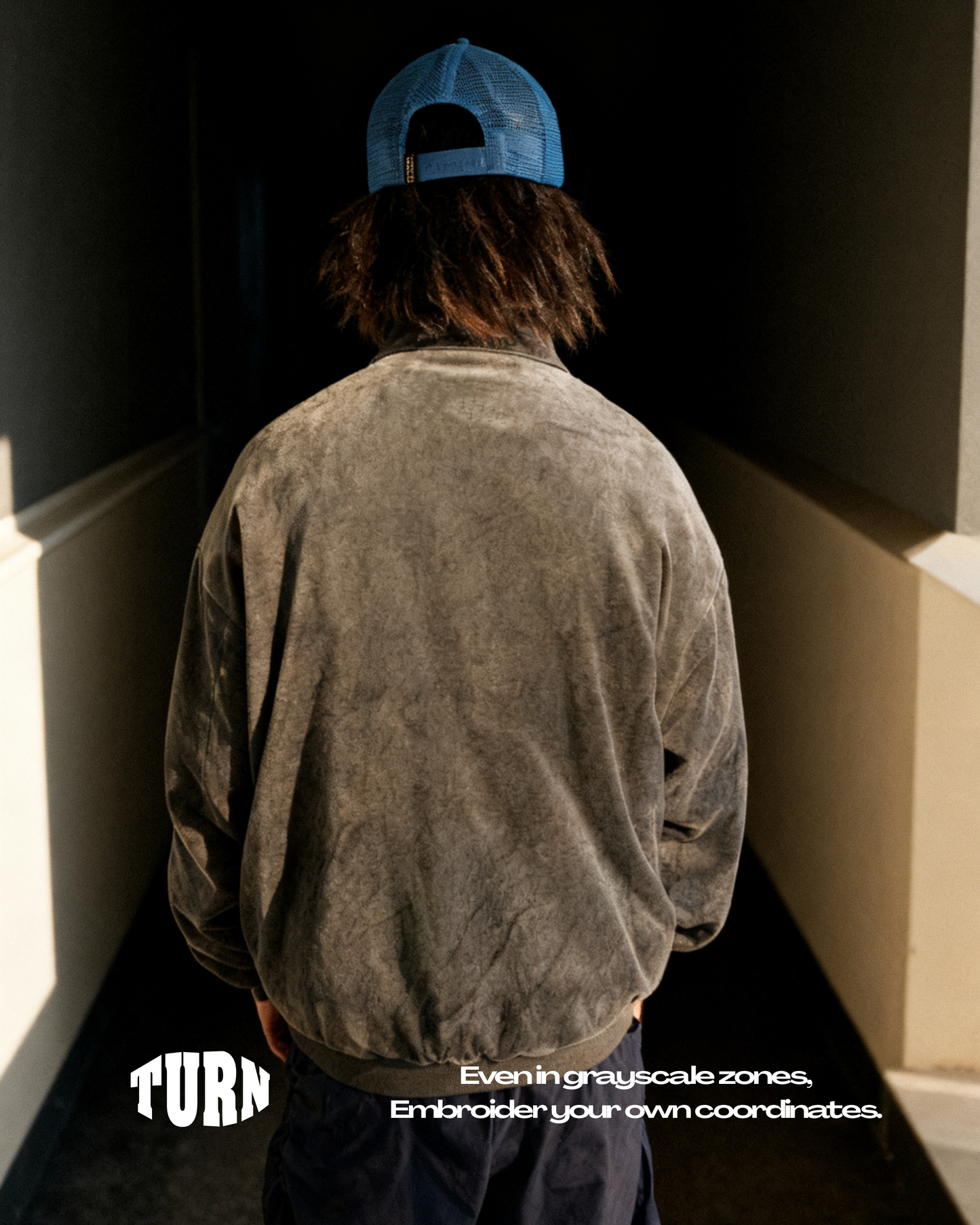 TURNOVER 2026AW Ash Plume
“26AW-LC1 墨羽”