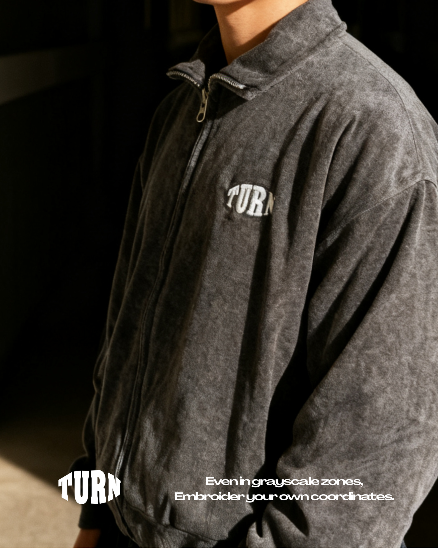 TURNOVER 2026AW Ash Plume
“26AW-LC1 墨羽”