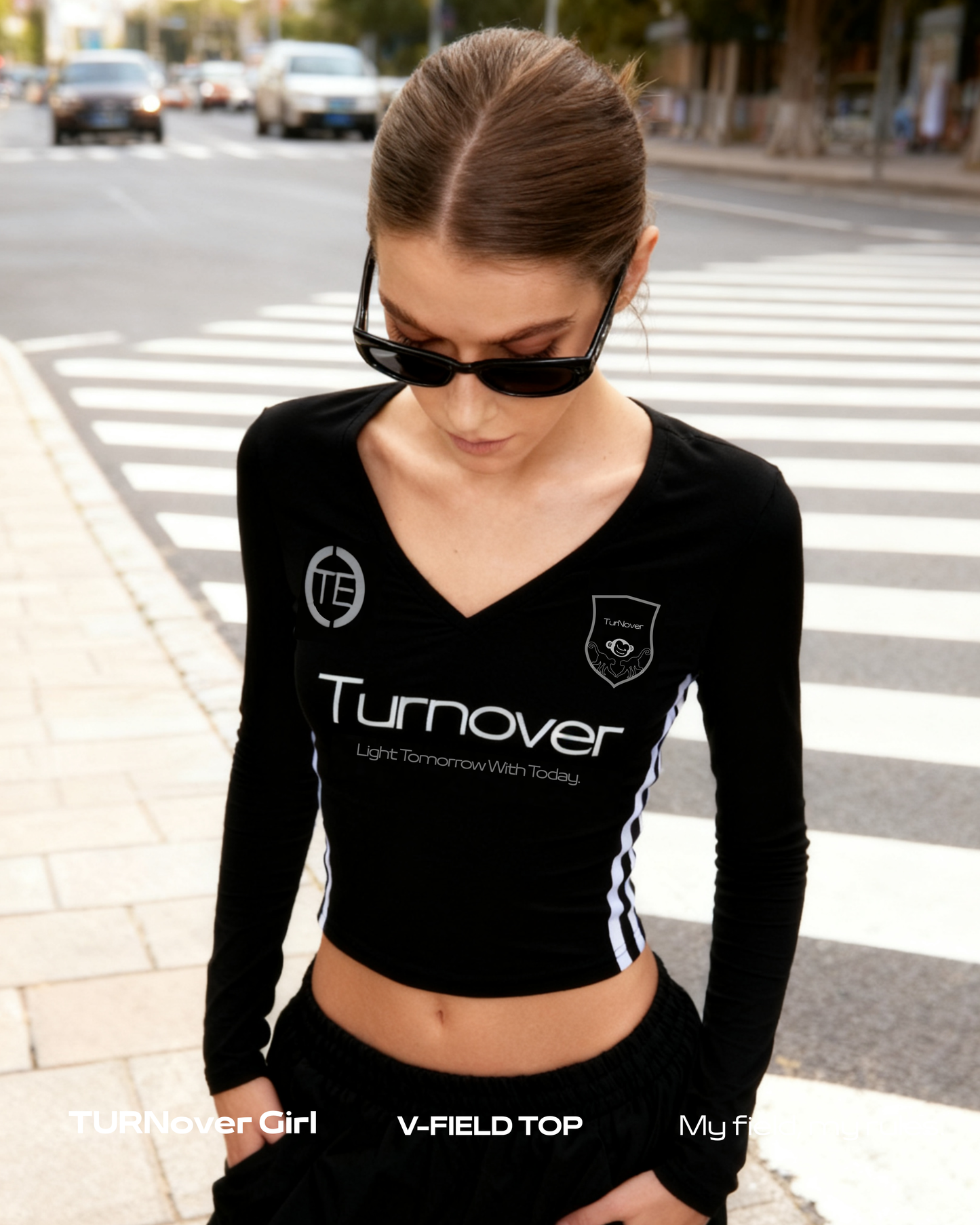 TURNOVER 2026AW V-FIELD TOP“26AW-WG1 豐V領”