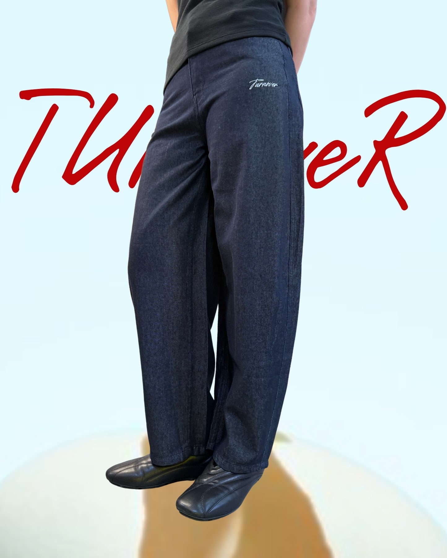 TURNOVER 2025SS Denim A/C Jeans “25SS-LS15 北極丹寧長褲”