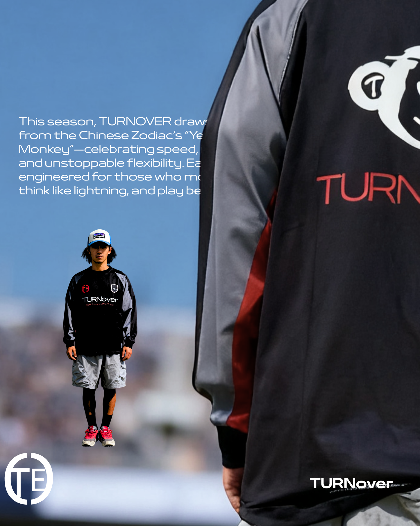 TURNOVER 2026AW RED APEX
“26AW-LS2 赤電球衣”