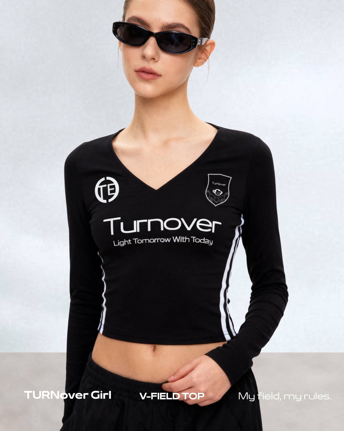 TURNOVER 2026AW V-FIELD TOP“26AW-WG1 豐V領”