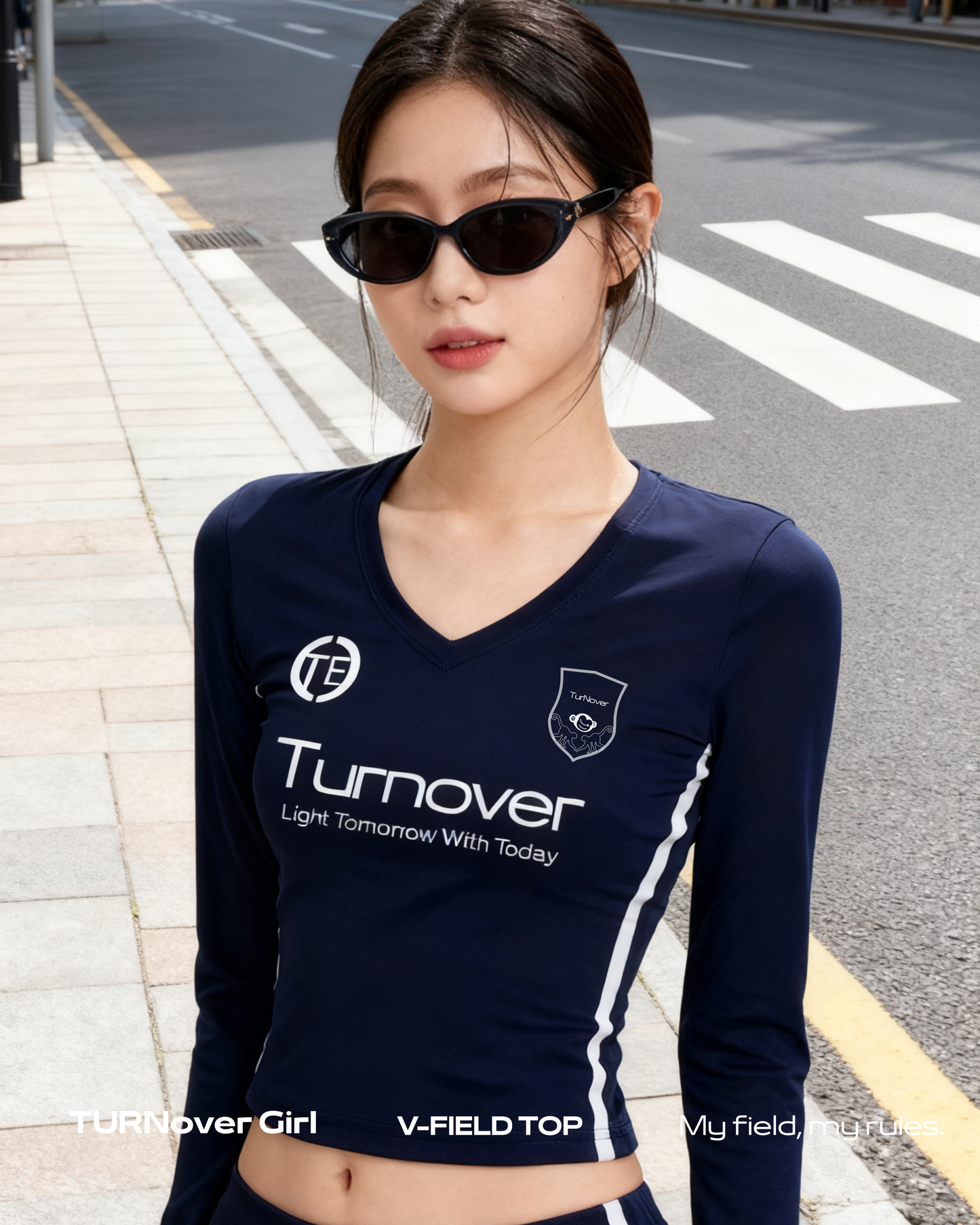 TURNOVER 2026AW V-FIELD TOP“26AW-WG1 豐V領”