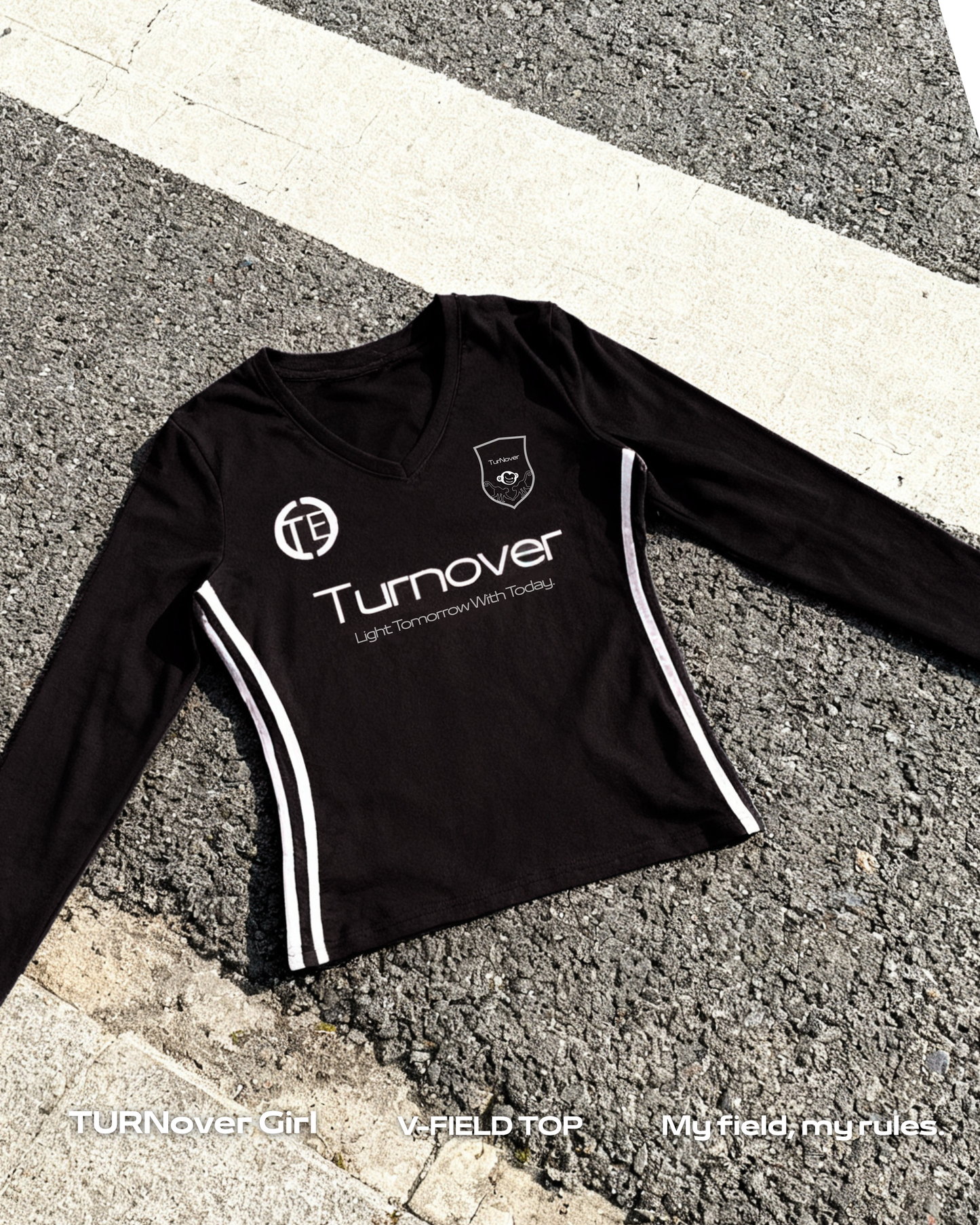 TURNOVER 2026AW V-FIELD TOP“26AW-WG1 豐V領”