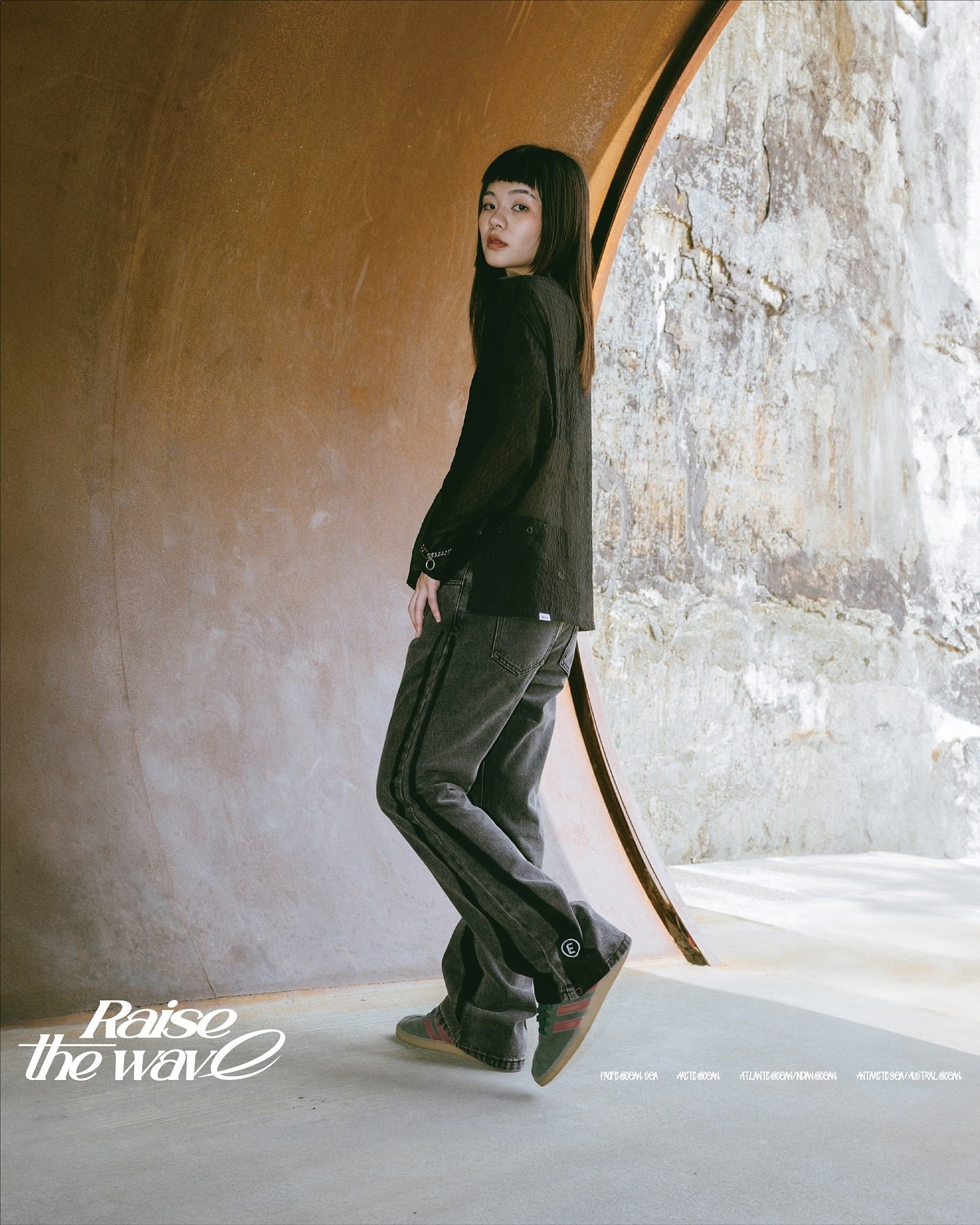 COWAVE 24SS Patch Denim Jeans