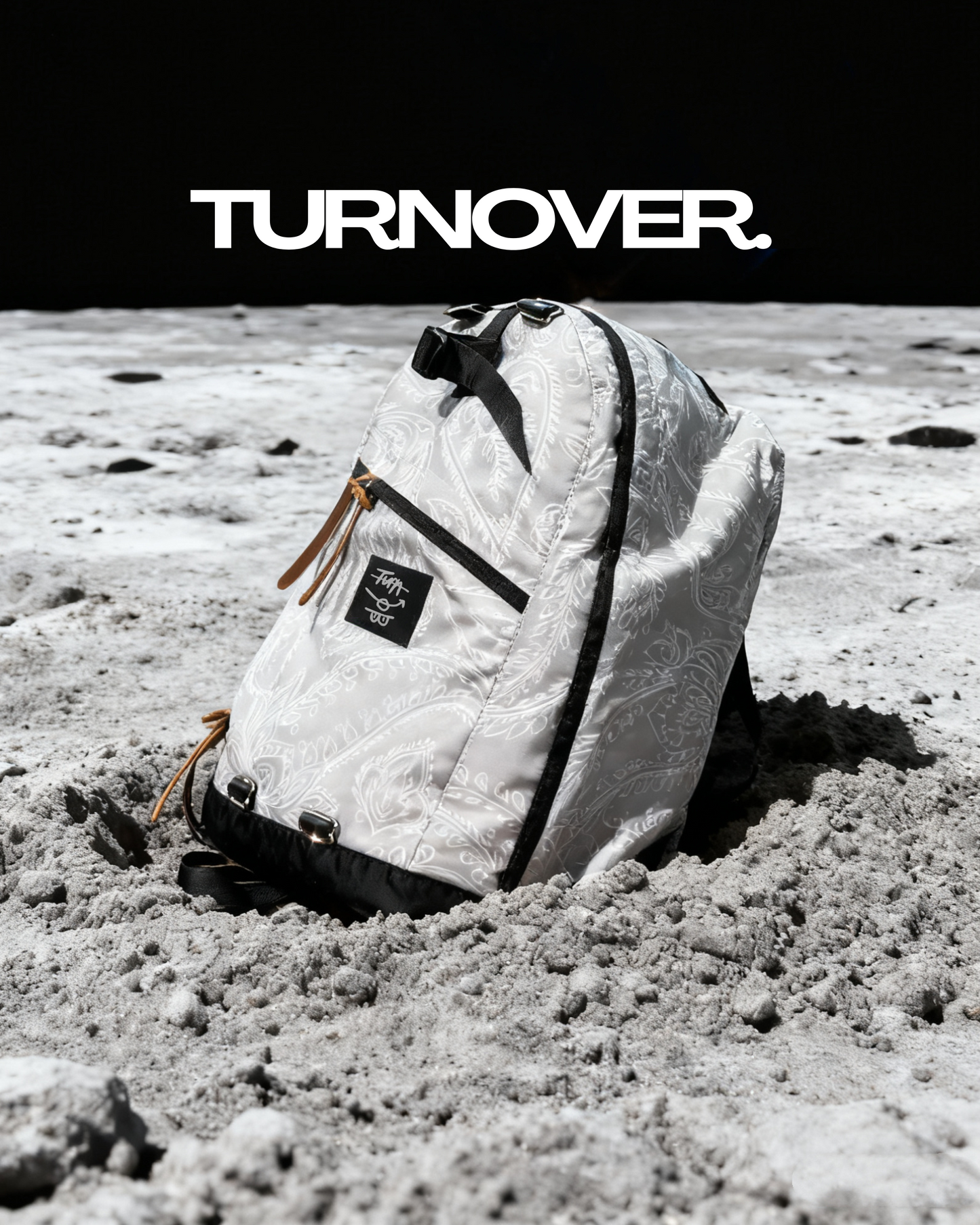 TURNOVER 2026AW Nomad Droplet “26AW-AS2 腰果游牧水滴書包” 灰色