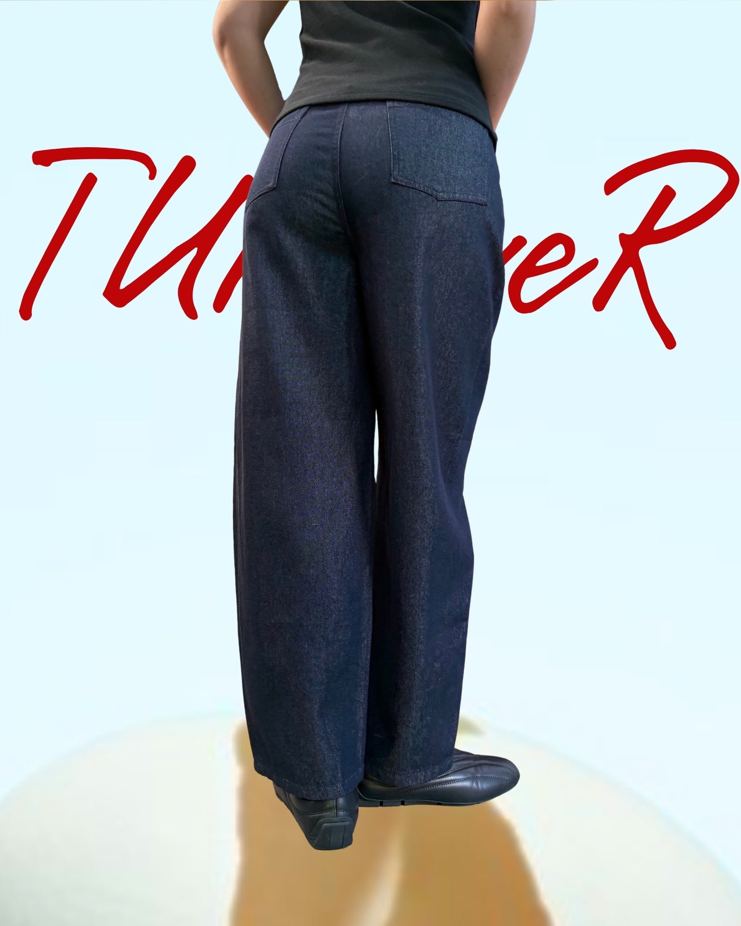 TURNOVER 2025SS Denim A/C Jeans “25SS-LS15 北極丹寧長褲”