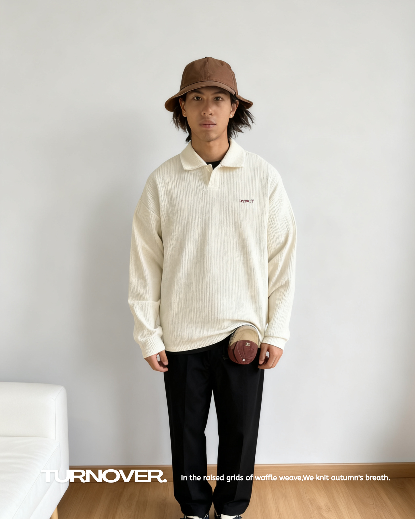 TURNOVER 2026AW Waffle Weave Whispers “26AW-LE6 暖織格語”