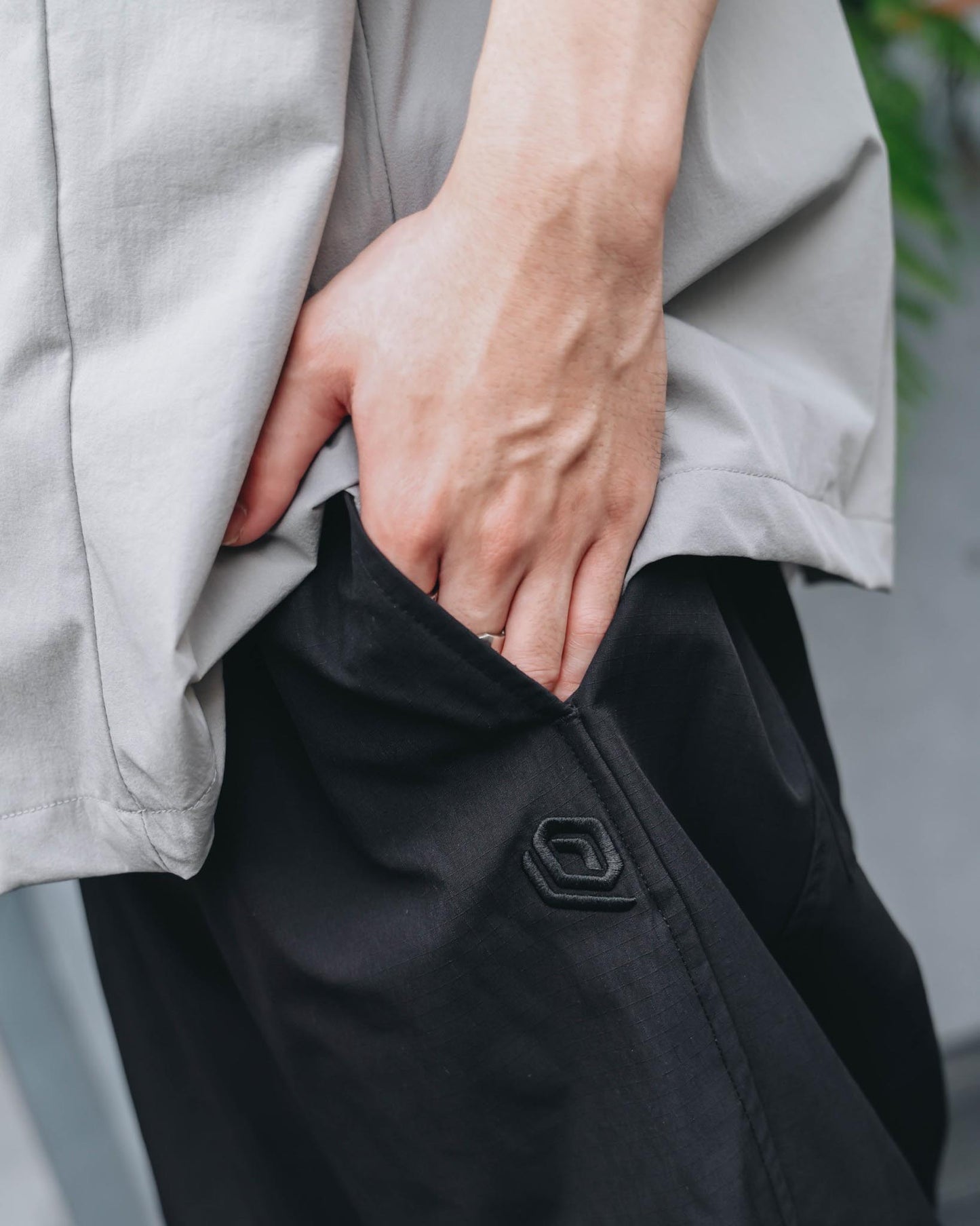 QUEST PARACHUTE PANTS 寬鬆 抽繩 傘兵褲
