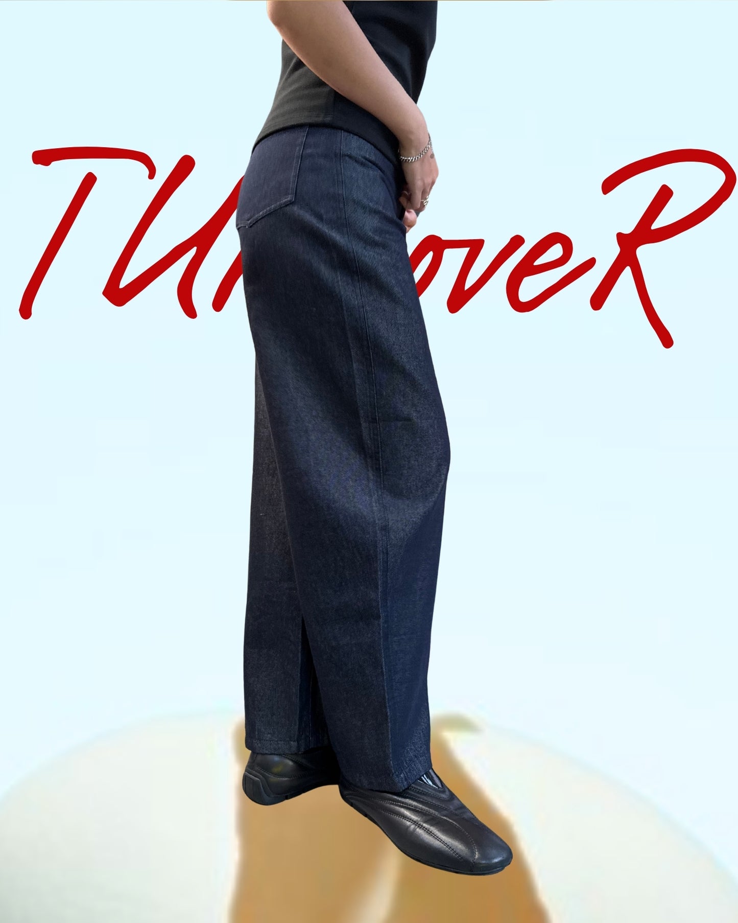 TURNOVER 2025SS Denim A/C Jeans “25SS-LS15 北極丹寧長褲”