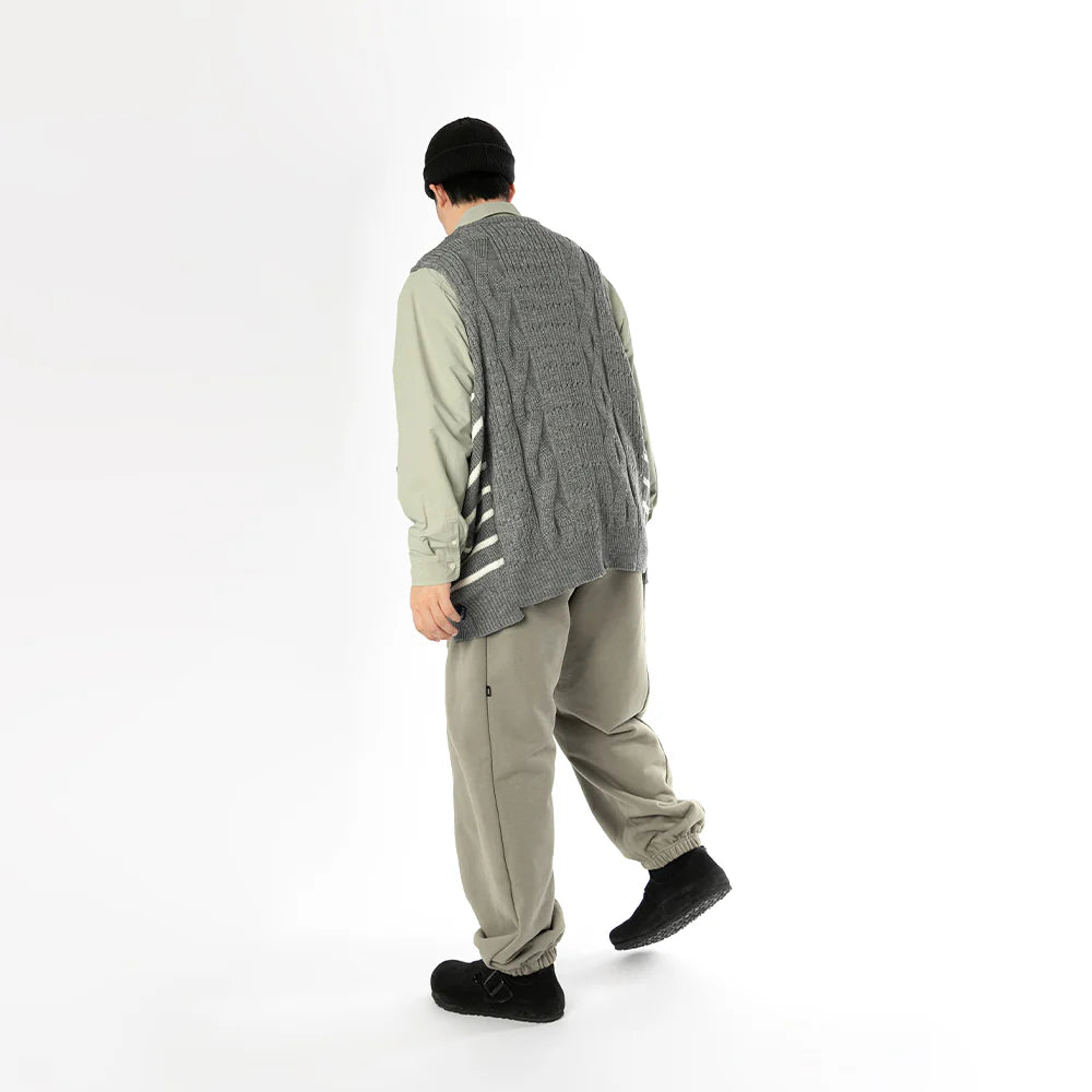TMCAZ - Wool-blend Dropped Knit Vest