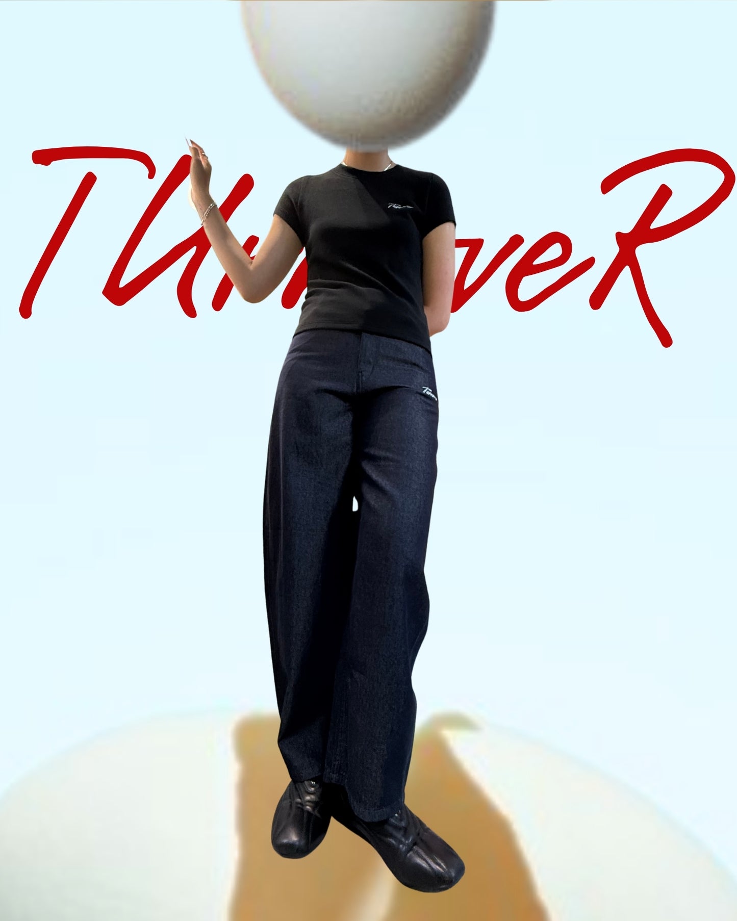 TURNOVER 2025SS Denim A/C Jeans “25SS-LS15 北極丹寧長褲”