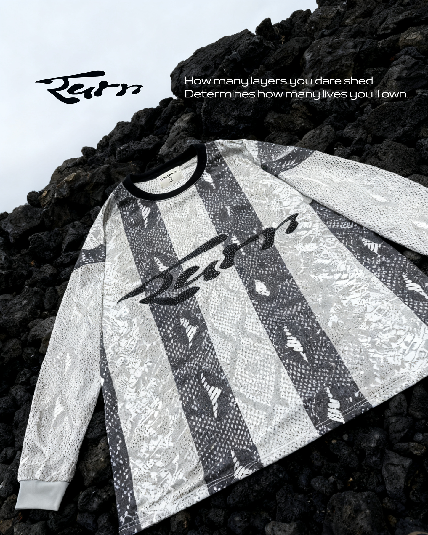 TURNOVER 2026AW Shedding Skin “26AW-LS8 蛻形”