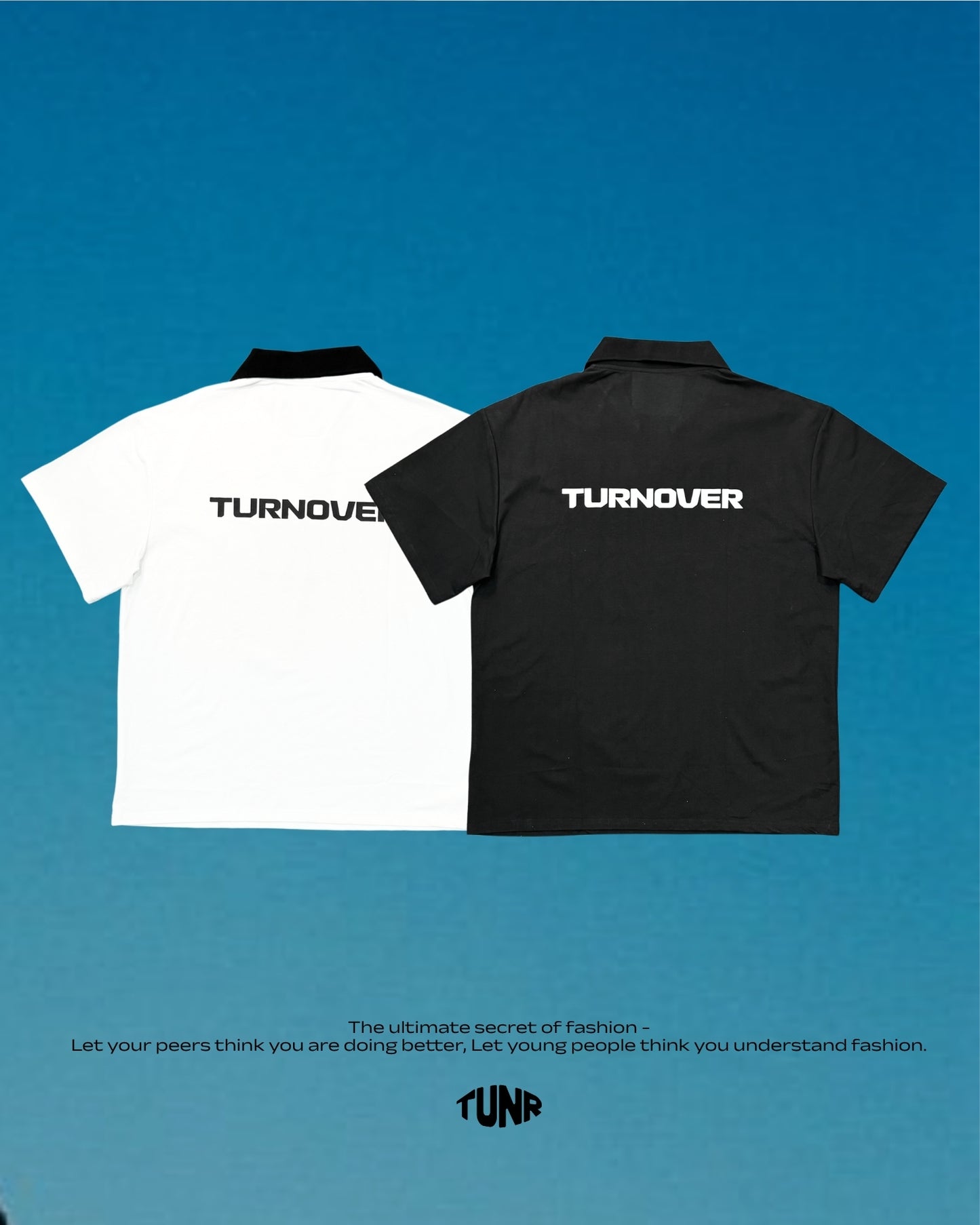 TURNOVER 2025SS RETRO POLO Tee
“25SSFT3 復古POLO TEE”