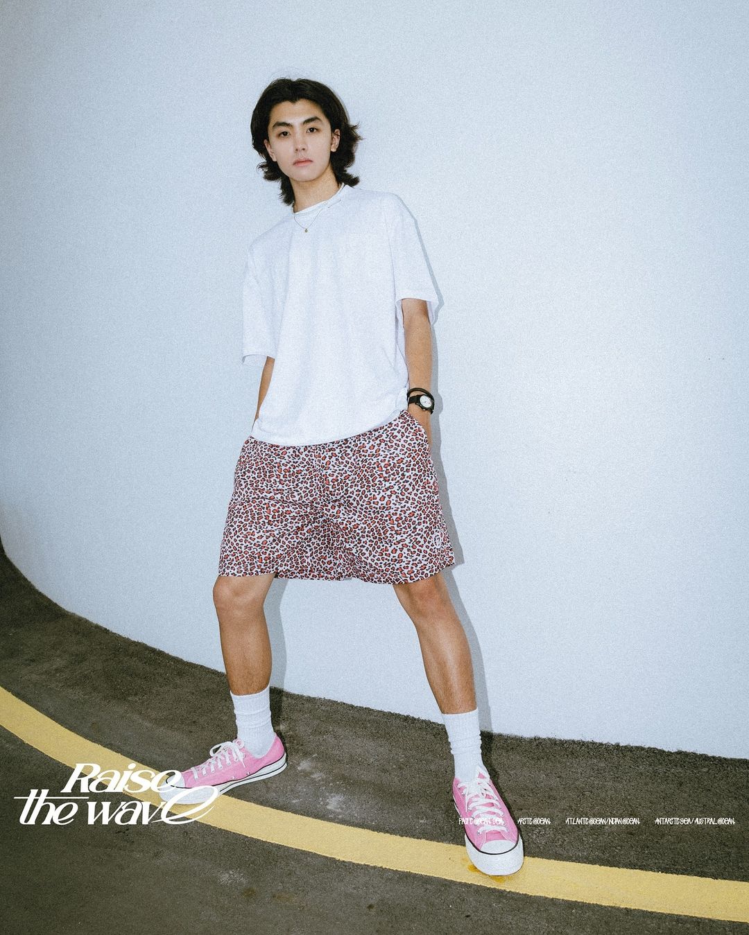 COWAVE 2024 Spring & Summer Leopard print shorts