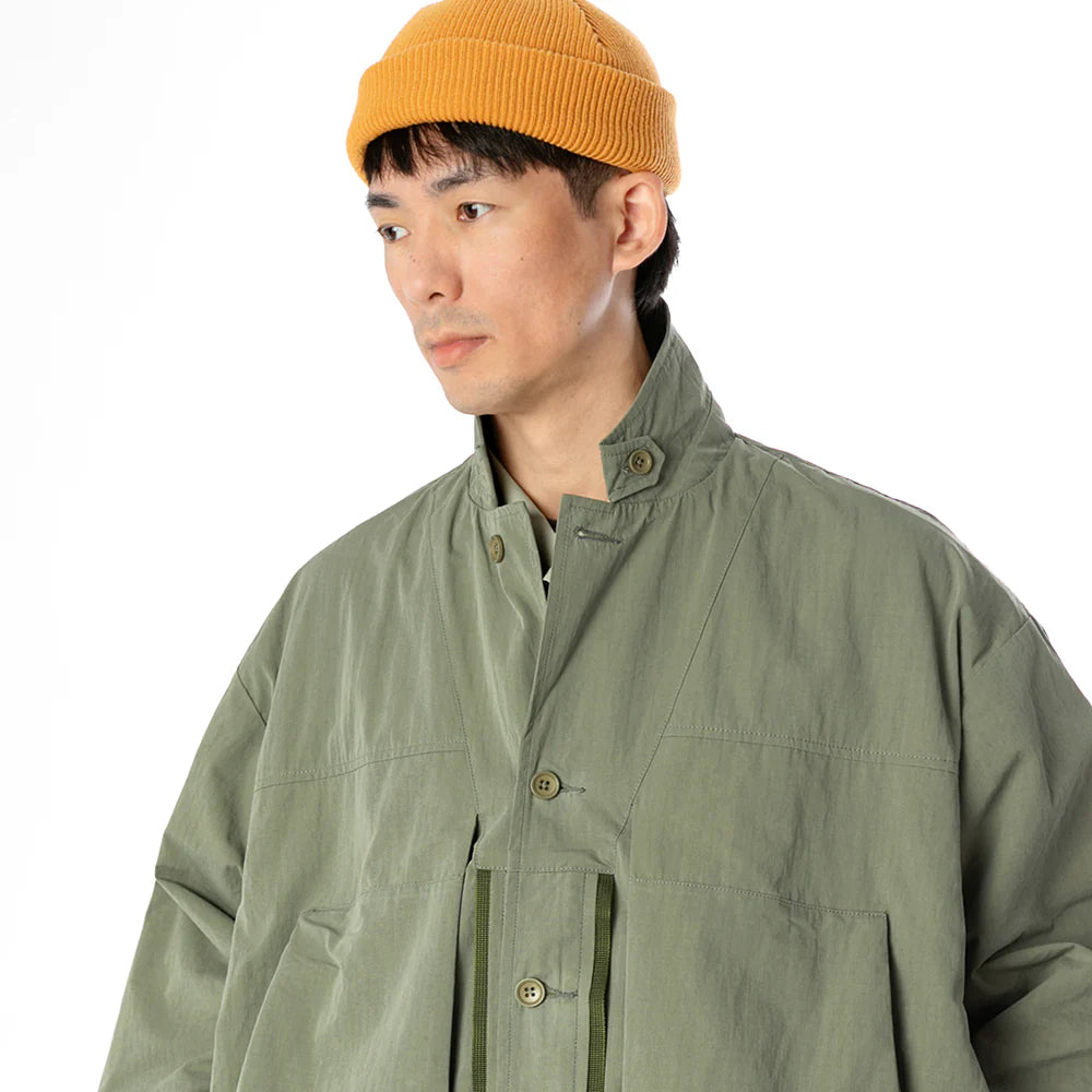 TMCAZ - Deformation Layer Multi-pocket Jacket - C41 / Foggy Green