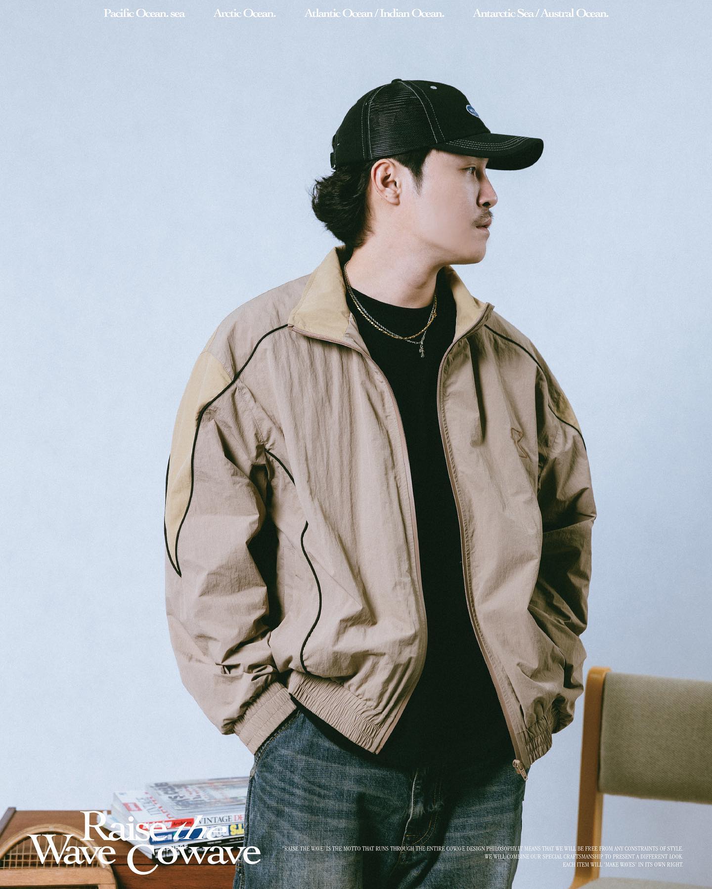 Cowave 23AW Patchwork Sport Jacket