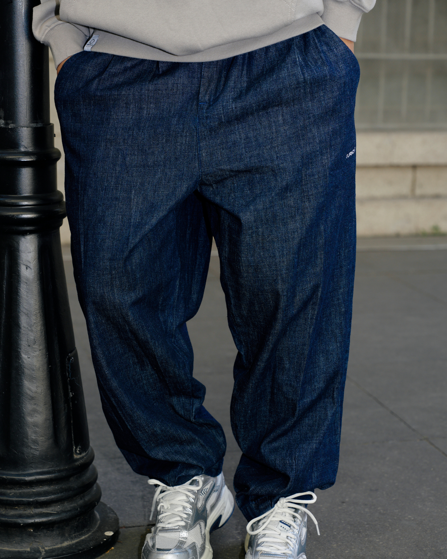TURNOVER DENIM JEANS
