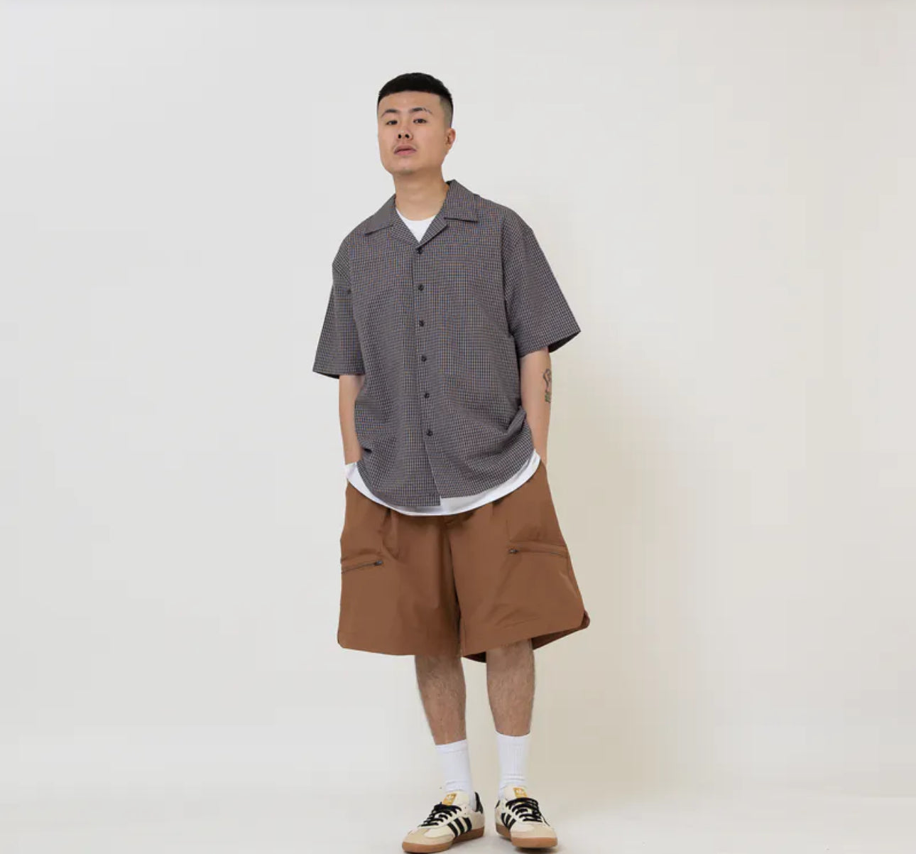 ANST 六袋 拉鍊口袋短褲 882507