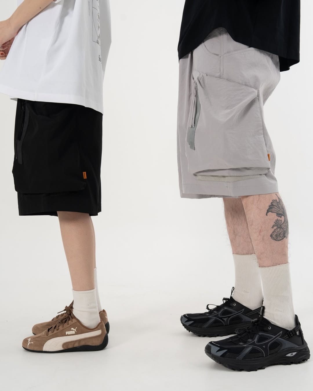 台灣品牌QUEST NYLON FUNCTIONAL SHORTS 機能口袋短褲