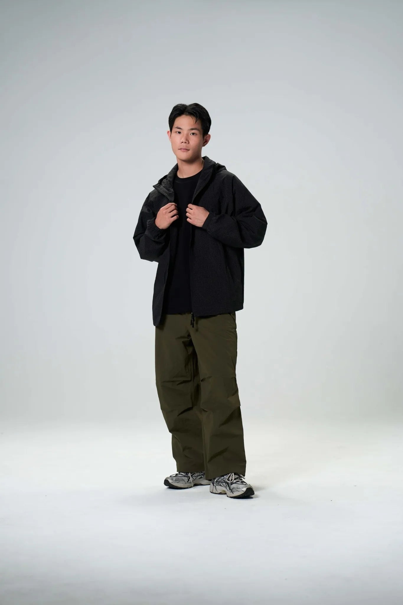 SIMON MADE BW-2335 定番 約克剪裁 抗撕裂 尼龍 傘兵褲