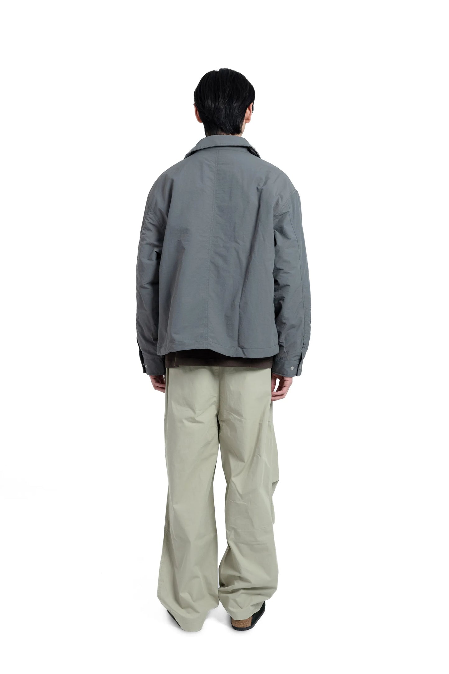 SIMON MADE BW-2306 定番(PLUS) 高級感 CLEAN FIT 傘兵 長褲