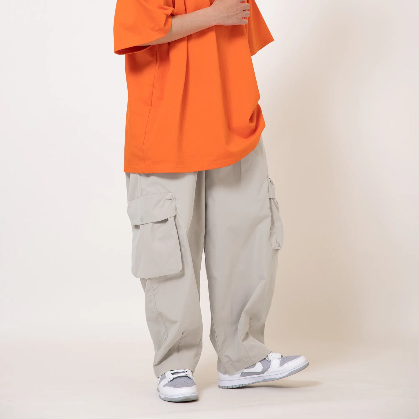 ANST 口袋繭型寬褲